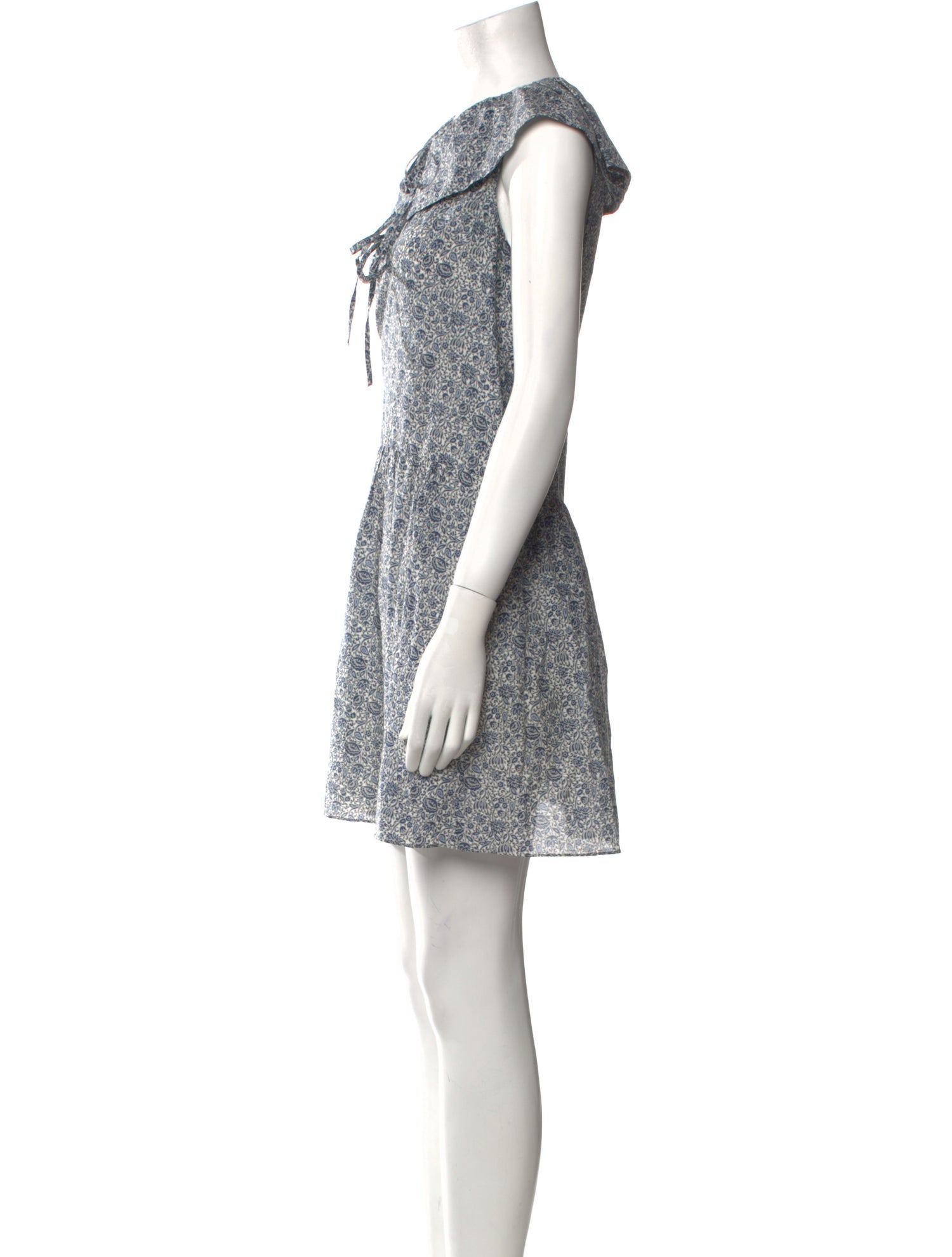 Rebecca Taylor Floral Print Mini Dress