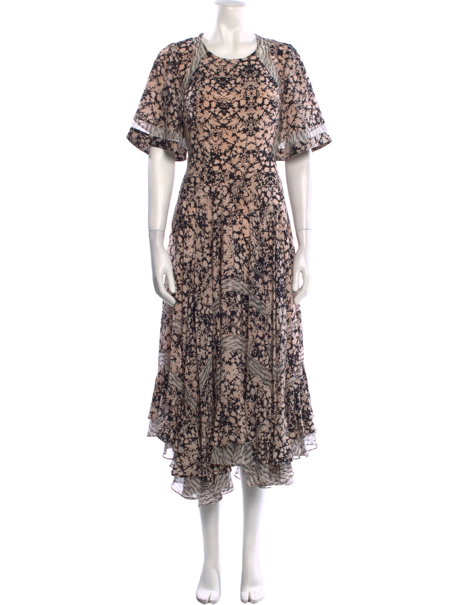 Rebecca Taylor Silk Long Dress w/ Tags