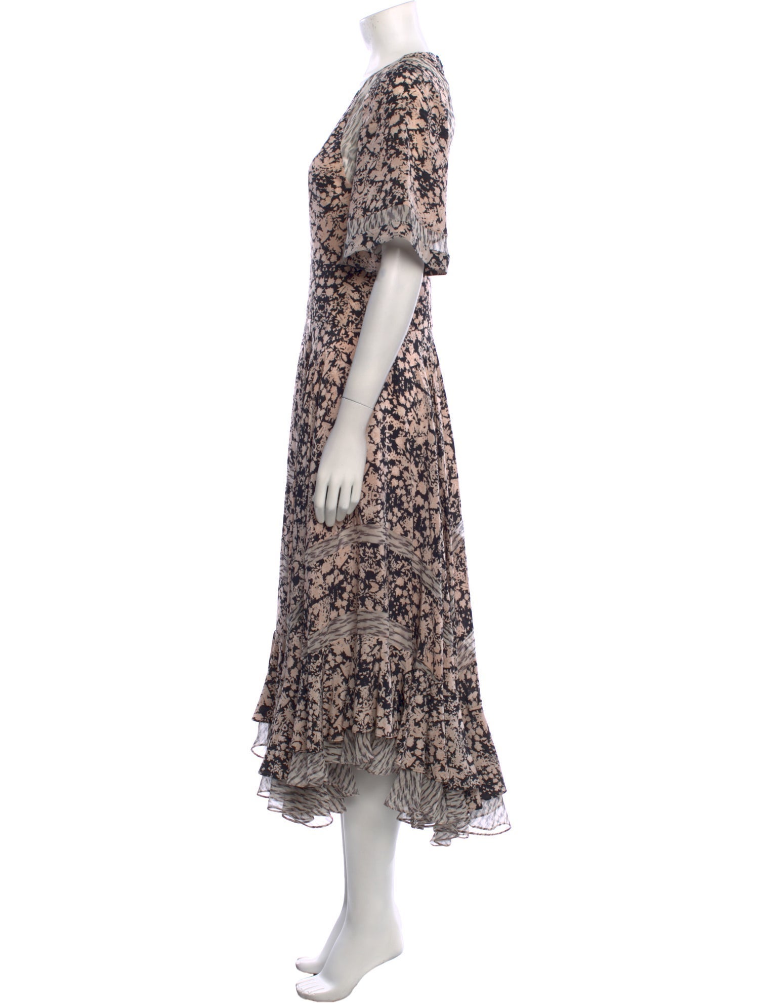 Rebecca Taylor Silk Long Dress w/ Tags