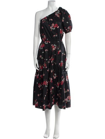 Rebecca Taylor Dresses Floral Print Long Dress M