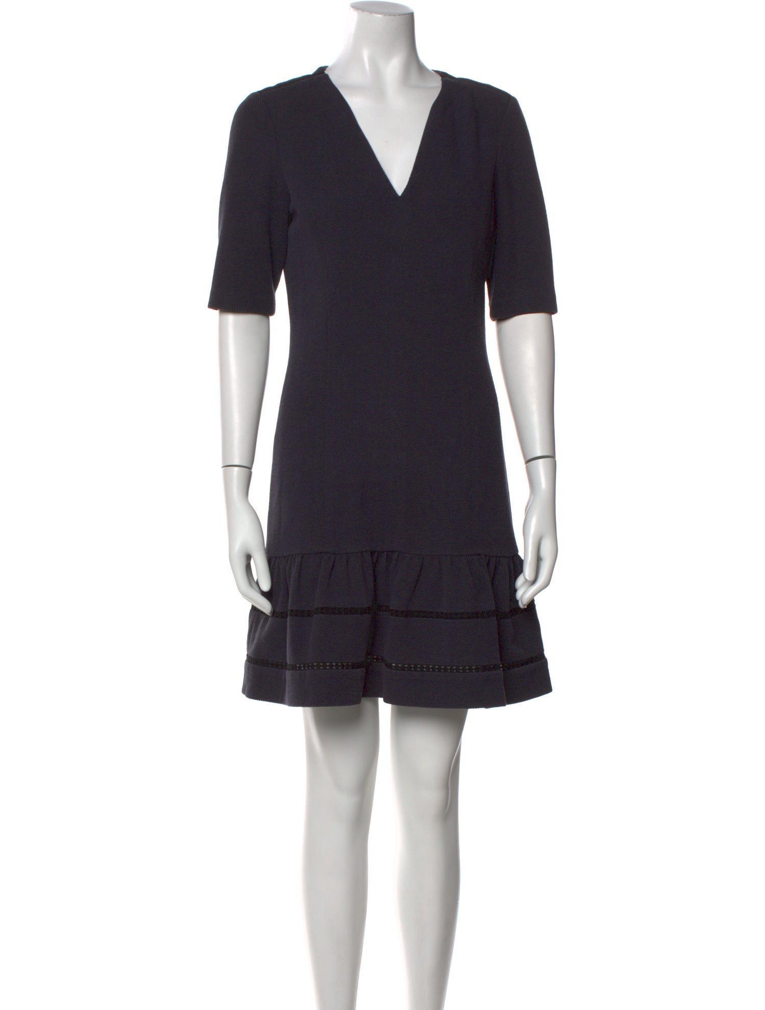 Rebecca Taylor V-Neck Mini Dress