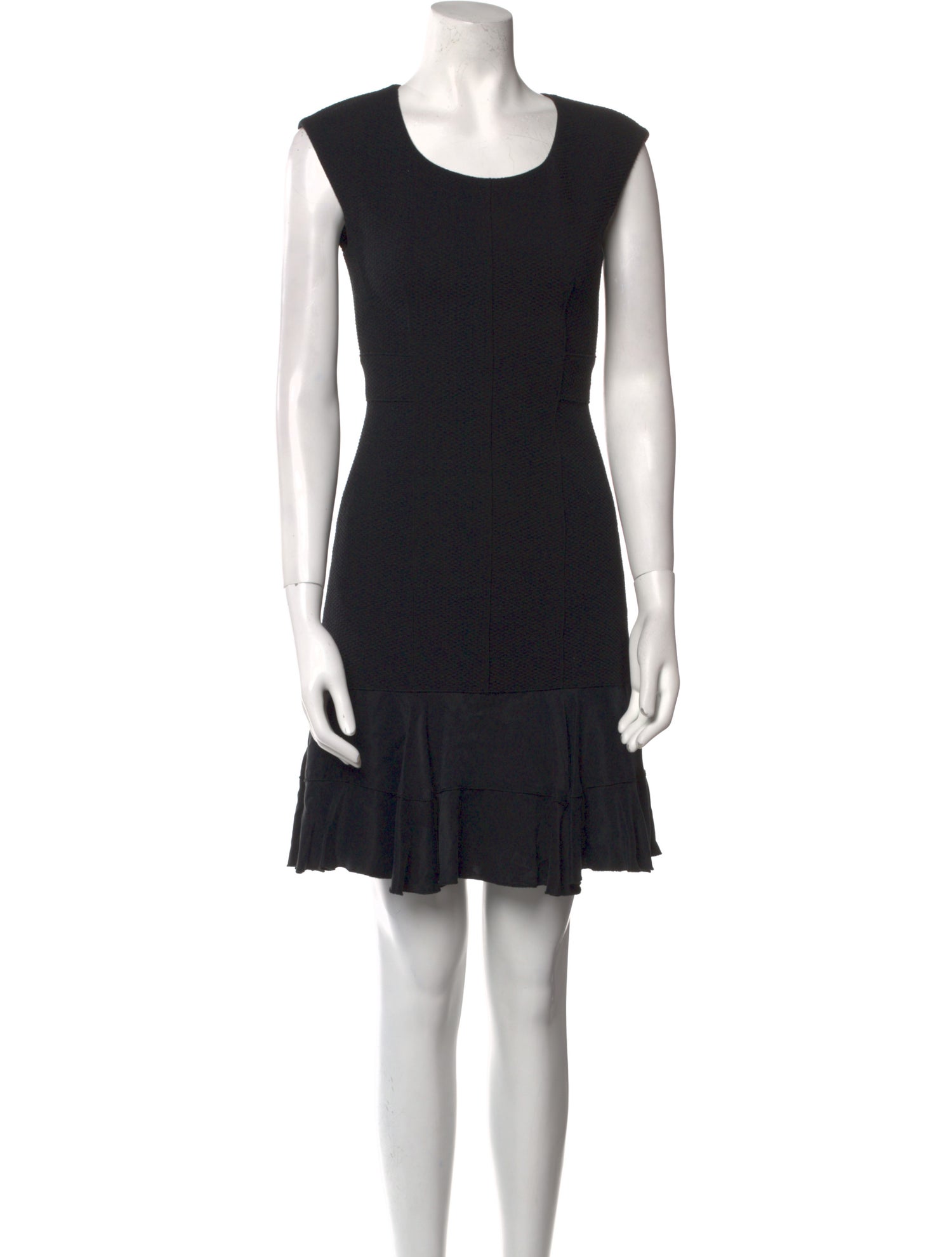 Rebecca Taylor Scoop Neck Mini Dress