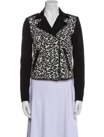 Rebecca Taylor Animal Print Blazer