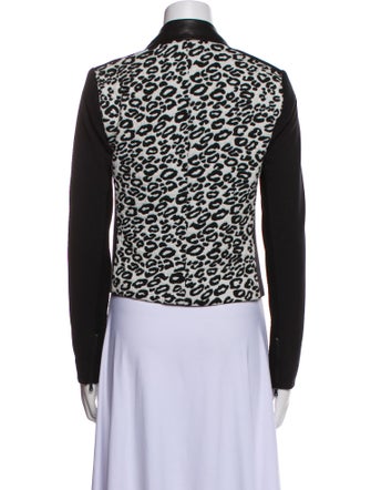 Rebecca Taylor Animal Print Blazer