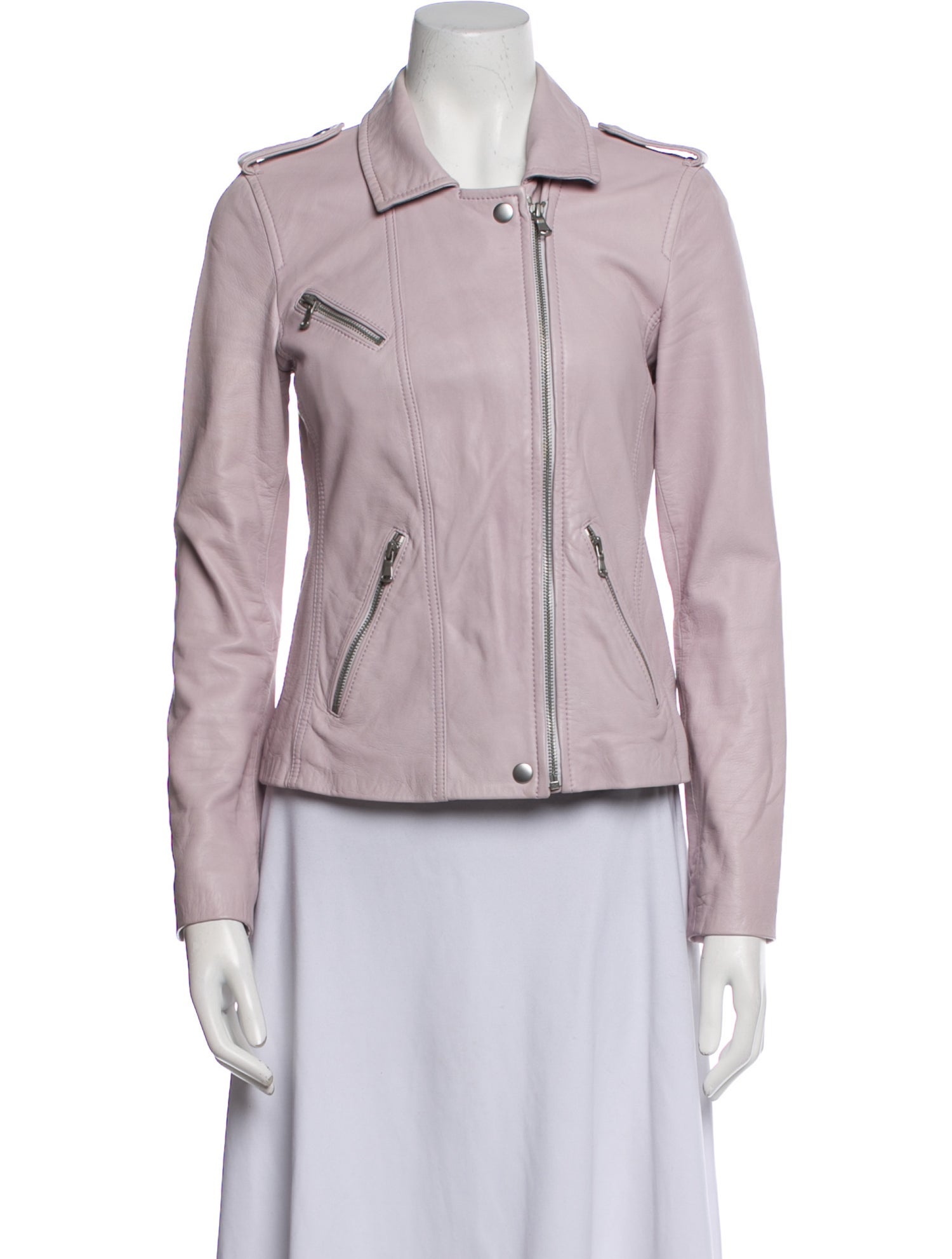 Rebecca Taylor Leather Biker Jacket