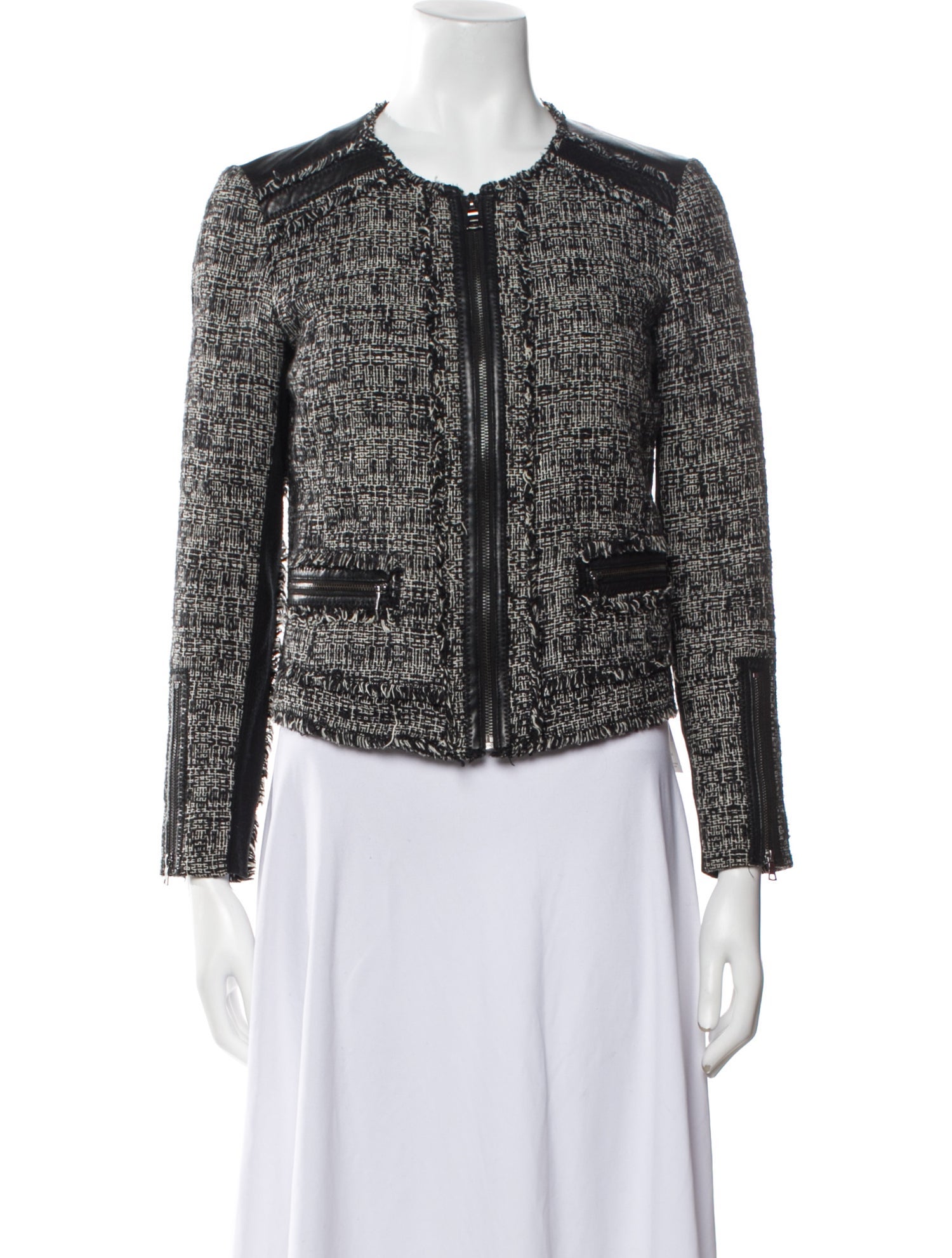 Rebecca Taylor Tweed Pattern Evening Jacket
