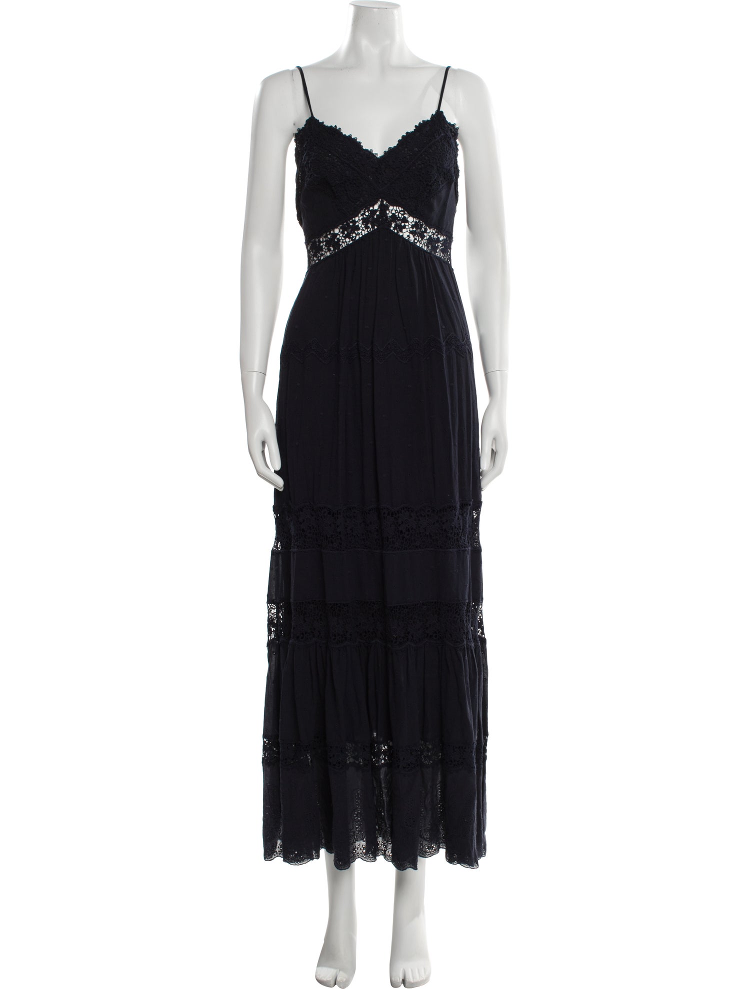 Rebecca Taylor V-Neck Long Dress w/ Tags