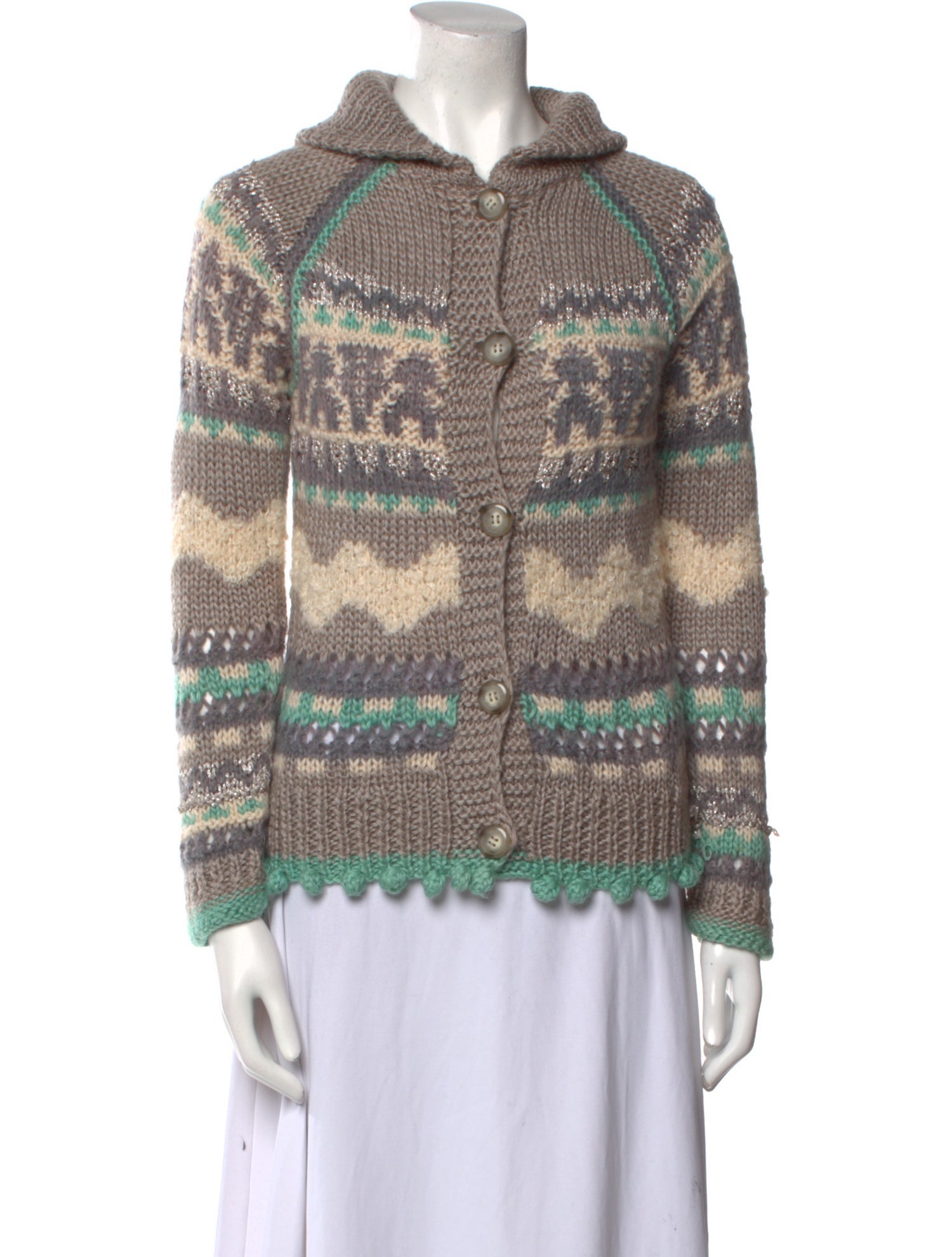 Rebecca Taylor Patterned Sweater