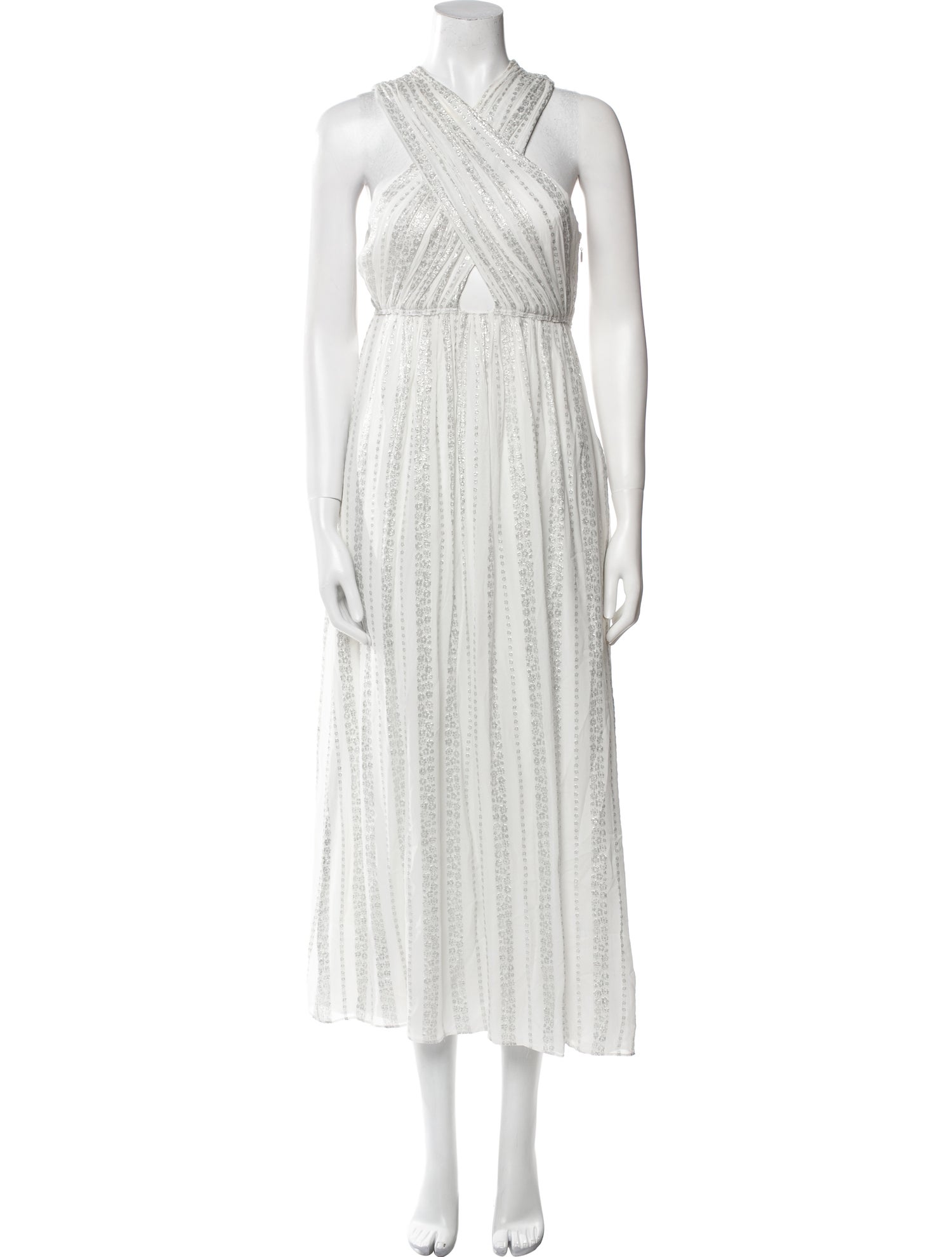 Rebecca Taylor Halterneck Long Dress