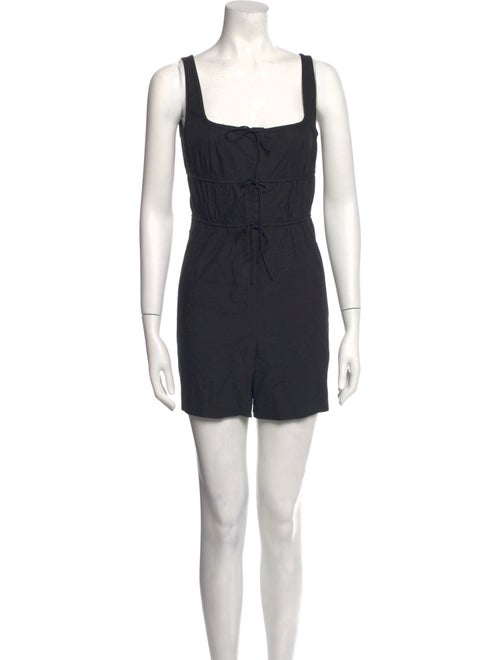 Rebecca Taylor Square Neckline Romper