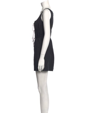 Rebecca Taylor Square Neckline Romper