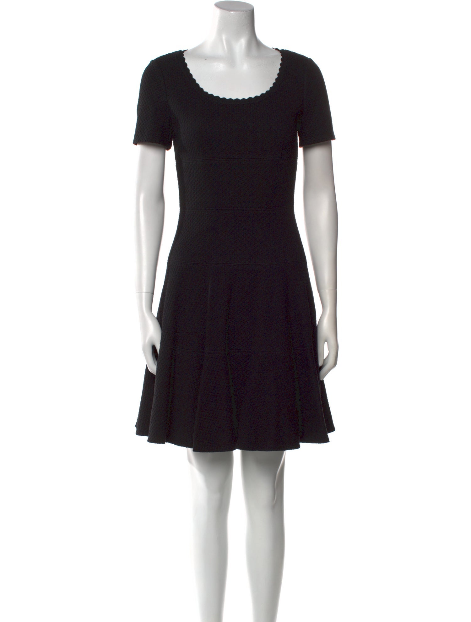 Rebecca Taylor Scoop Neck Mini Dress