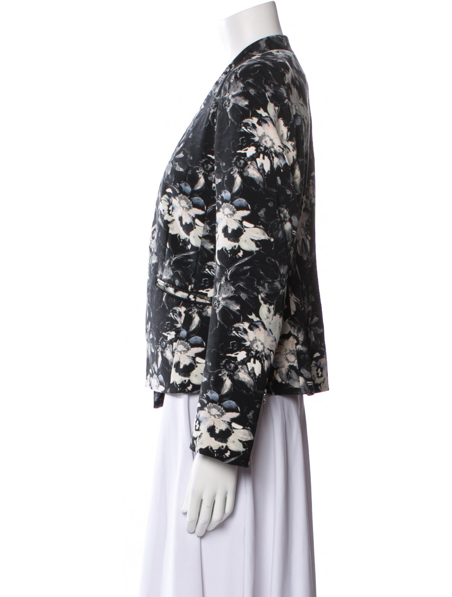 Rebecca Taylor Floral Print Evening Jacket