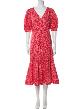 Rebecca Taylor Printed Long Dress