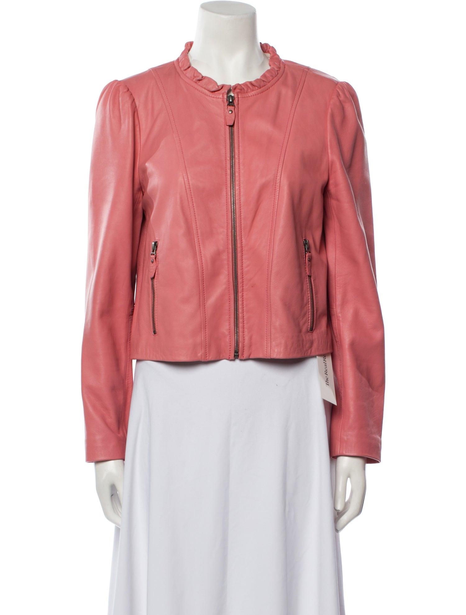 Rebecca Taylor Lamb Leather Evening Jacket