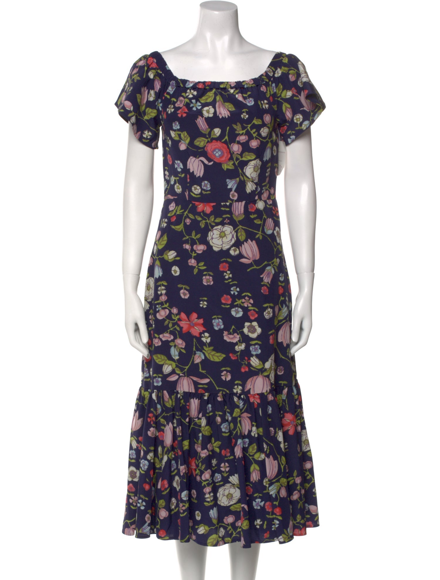 Rebecca Taylor Silk Midi Length Dress