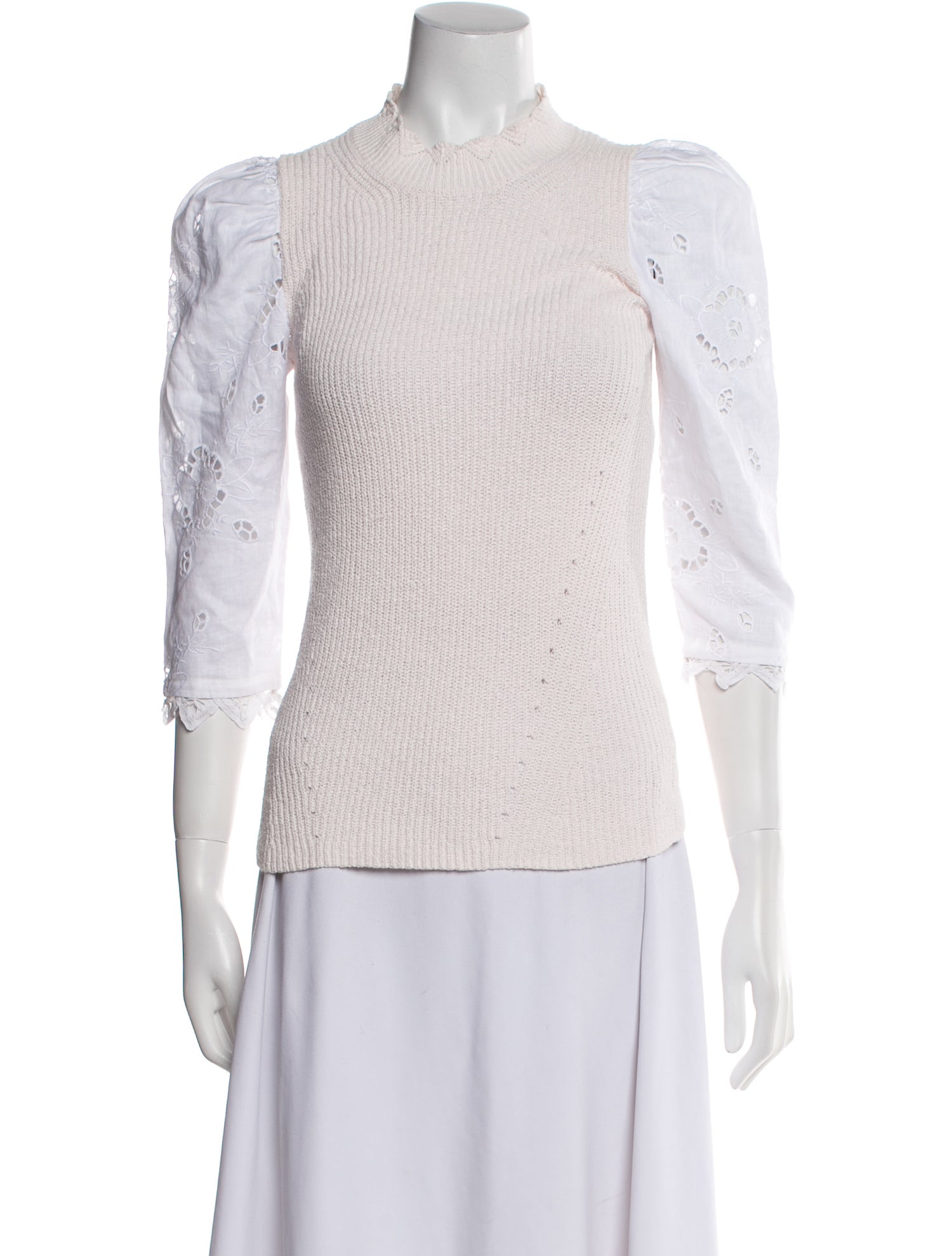 Rebecca Taylor Mock Neck Sweater