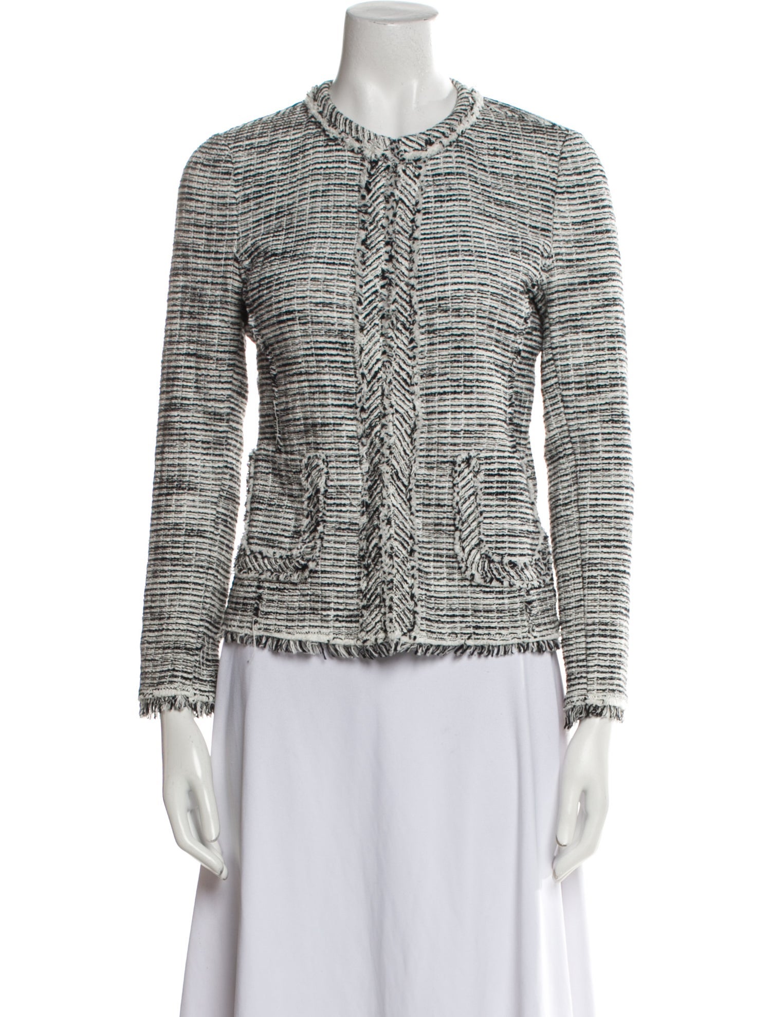 Rebecca Taylor Tweed Pattern Evening Jacket