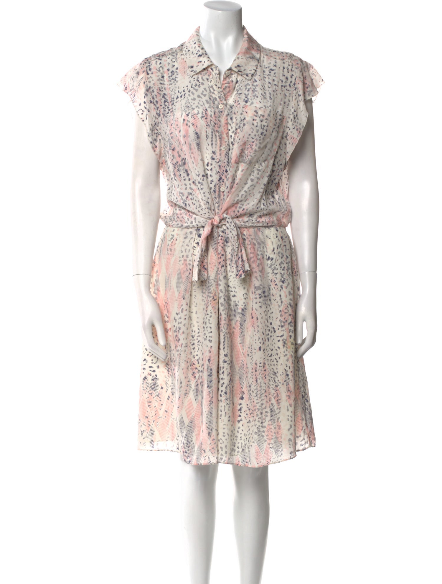 Rebecca Taylor Silk Knee-Length Dress