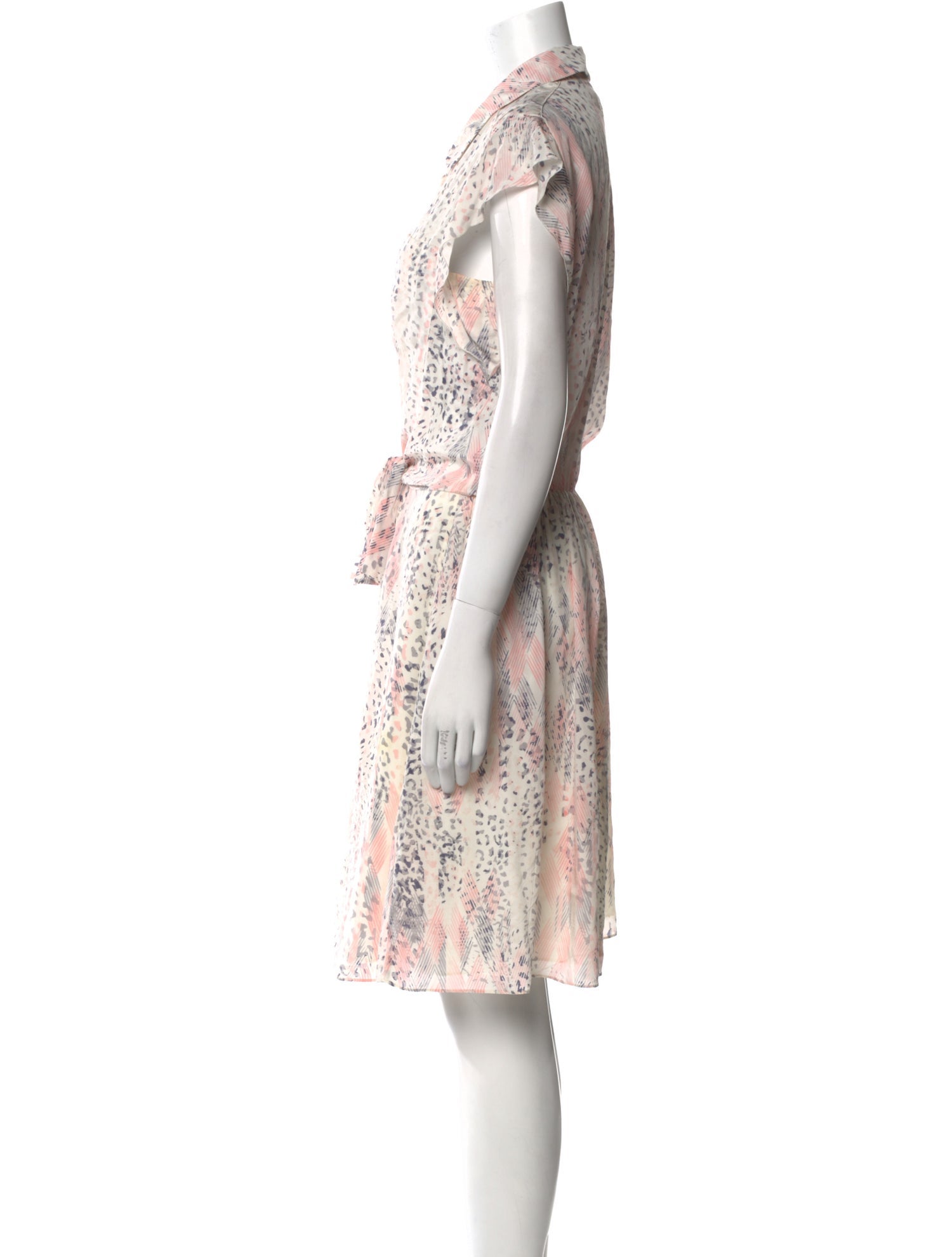 Rebecca Taylor Silk Knee-Length Dress
