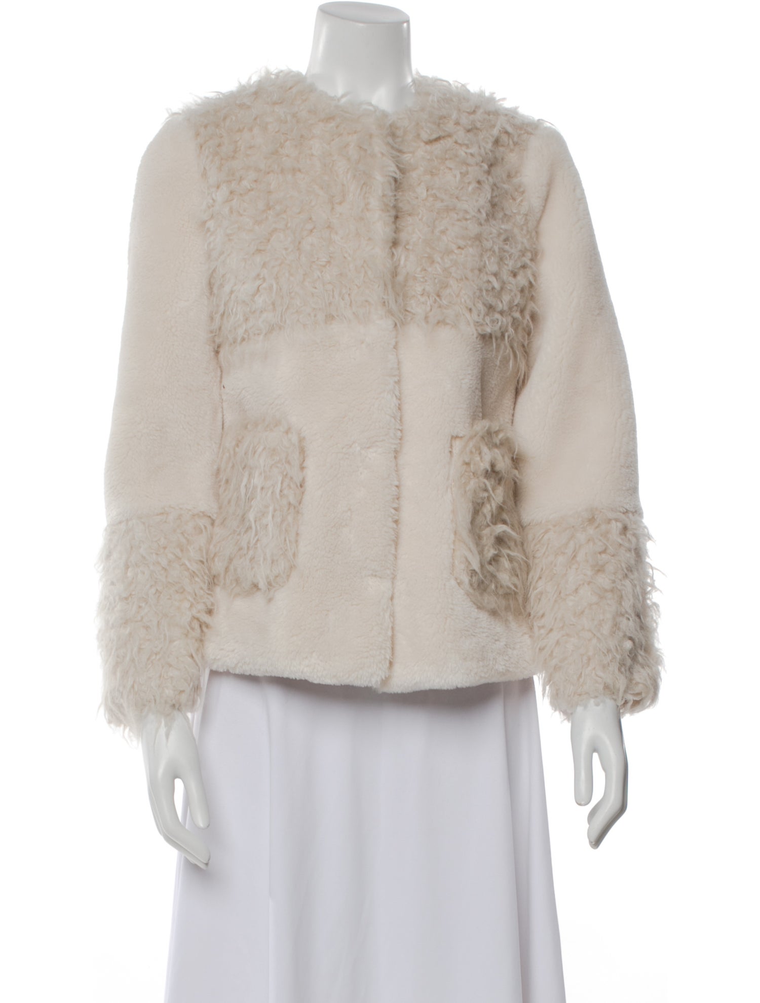 Rebecca Taylor Faux Fur Jacket