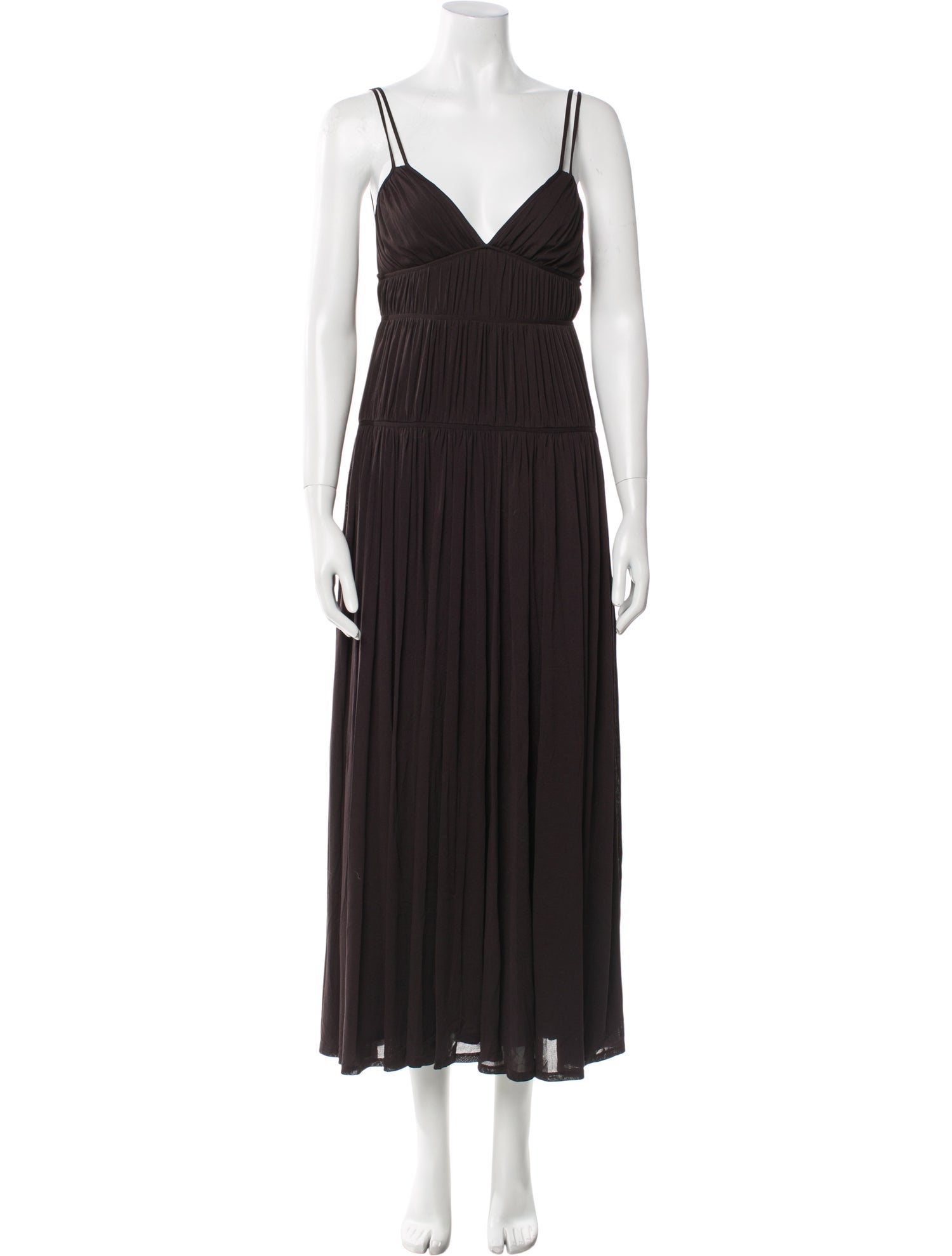 Rebecca Taylor V-Neck Long Dress