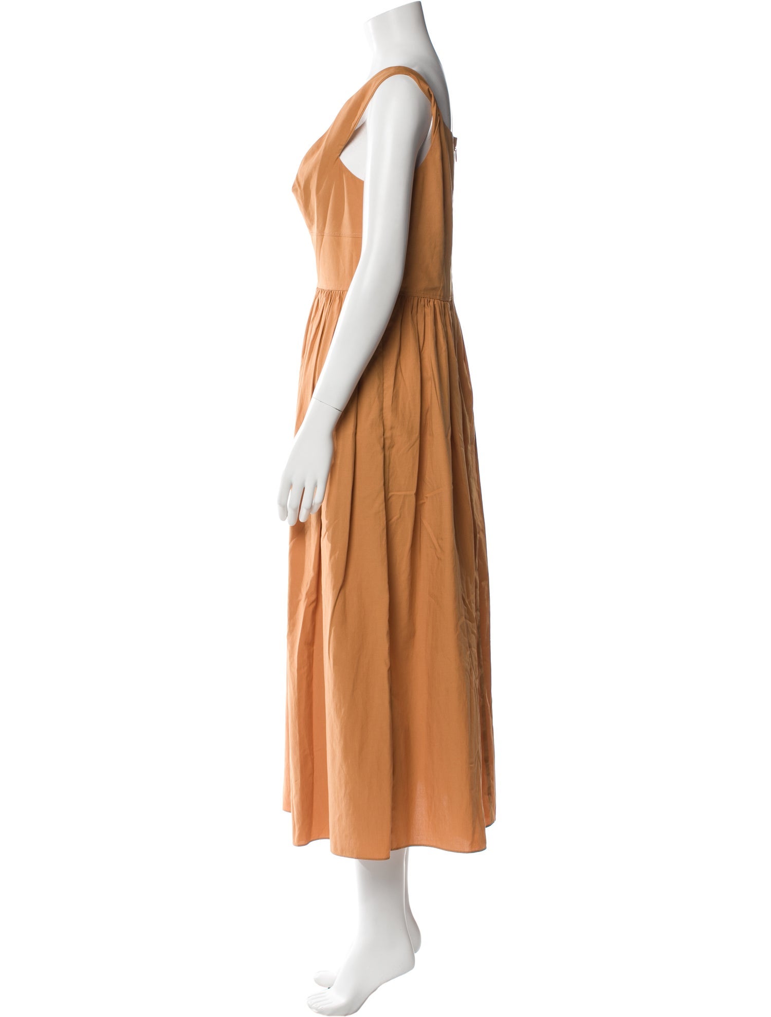 Rebecca Taylor V-Neck Midi Length Dress