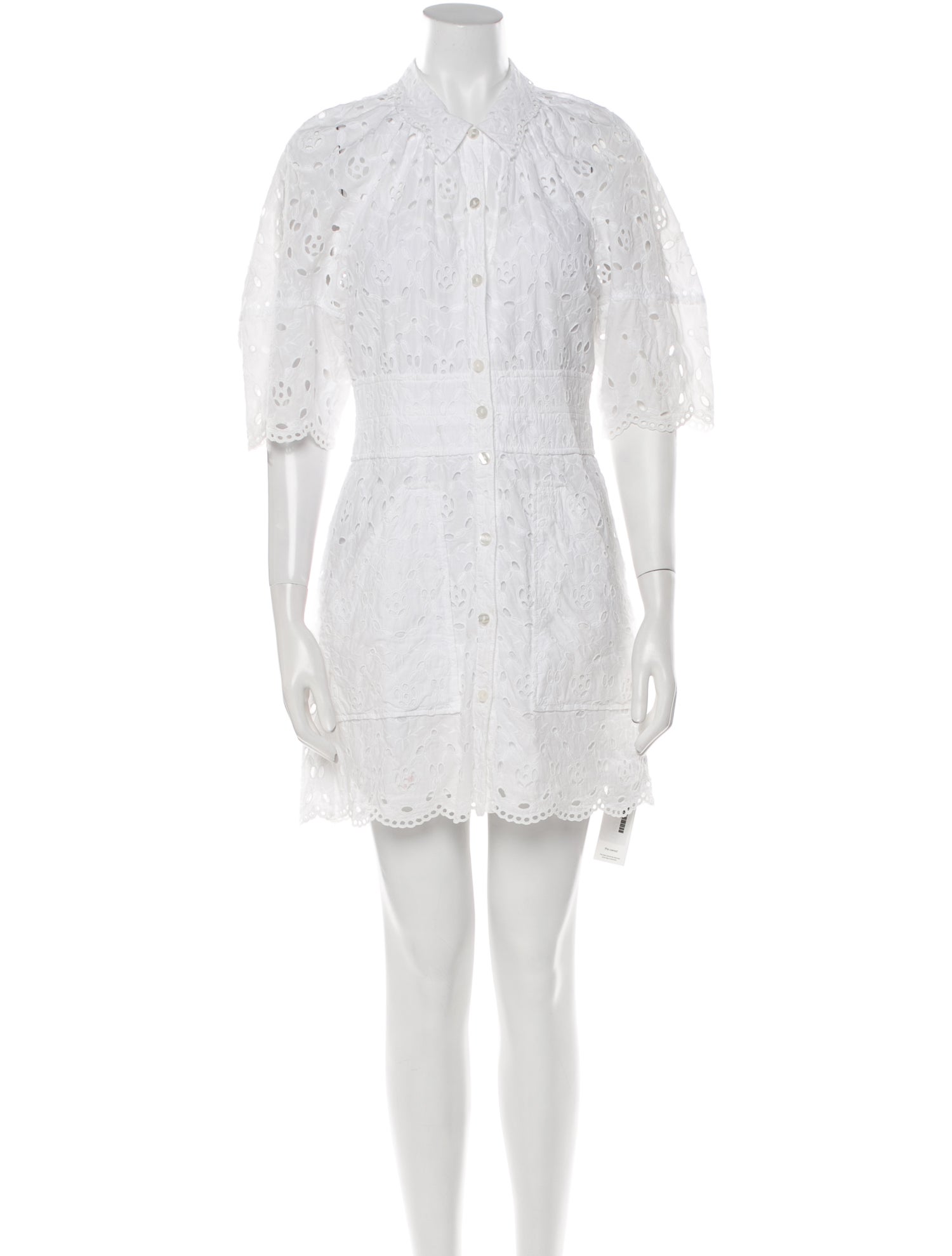 Rebecca Taylor Mock Neck Mini Dress