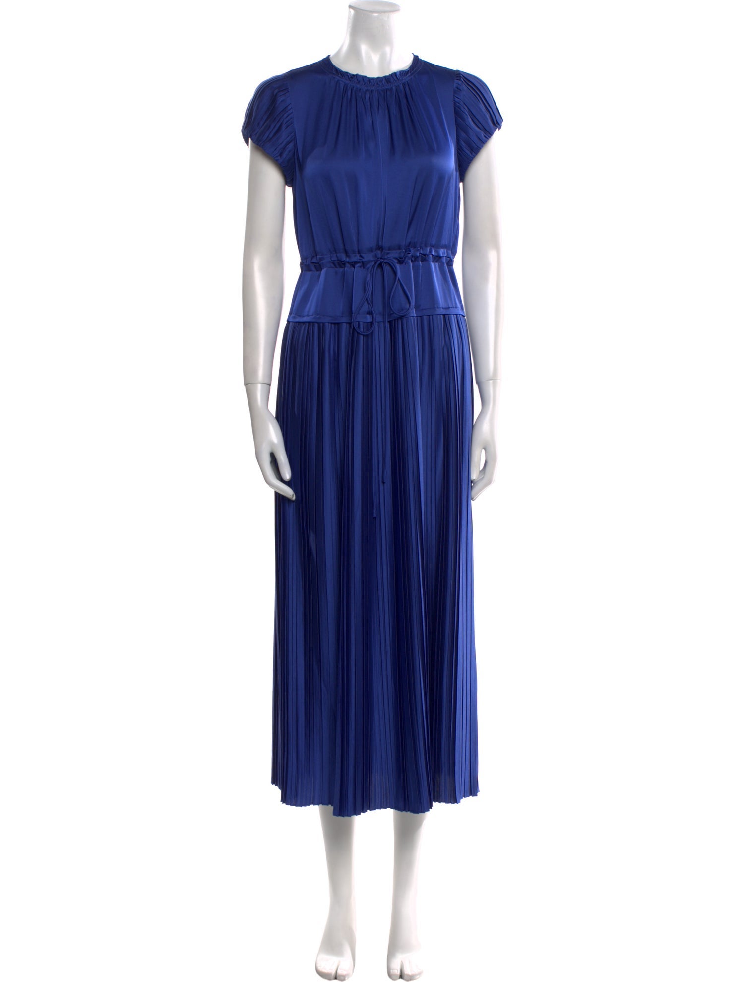 Rebecca Taylor Crew Neck Long Dress