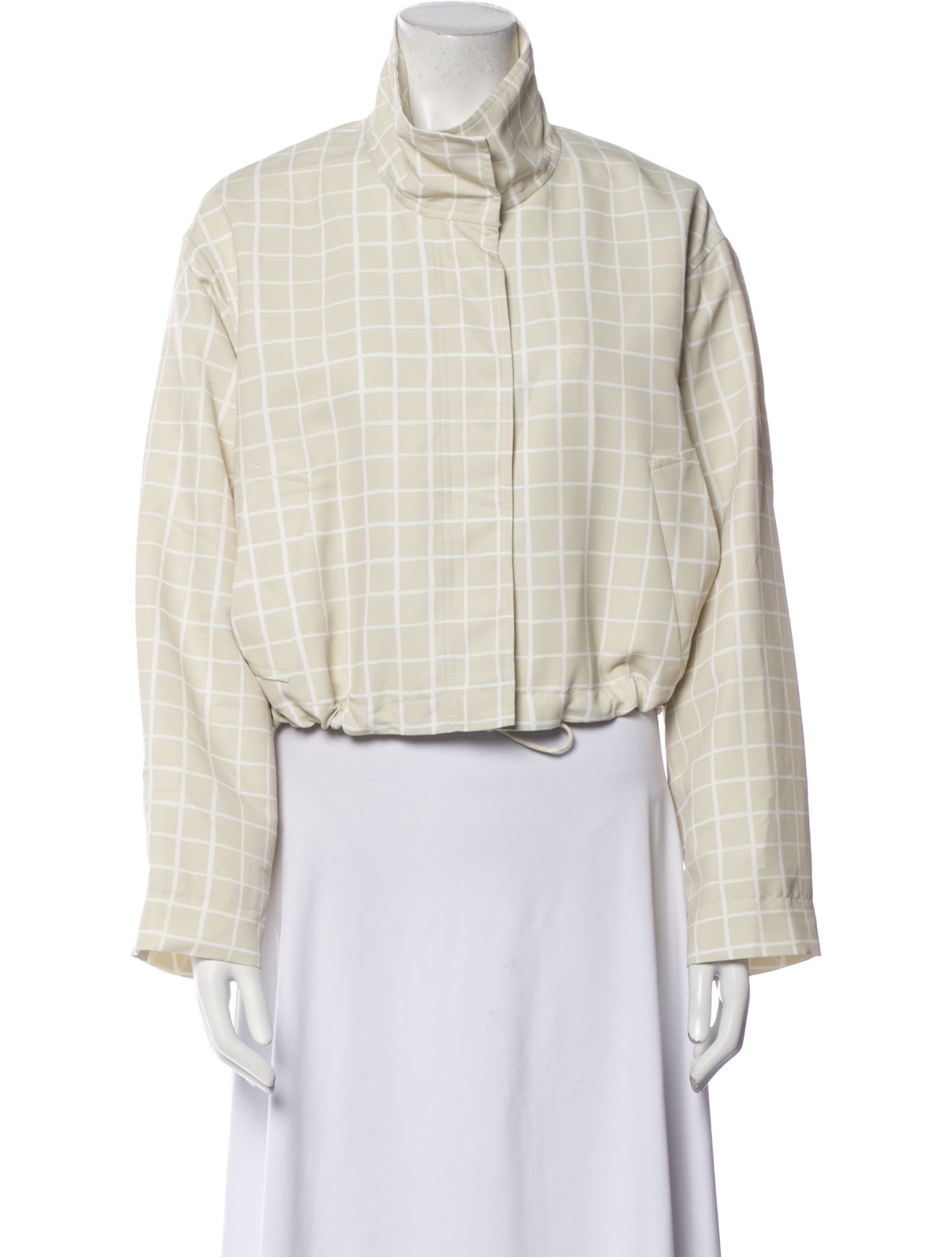 Rebecca Taylor Plaid Print Jacket