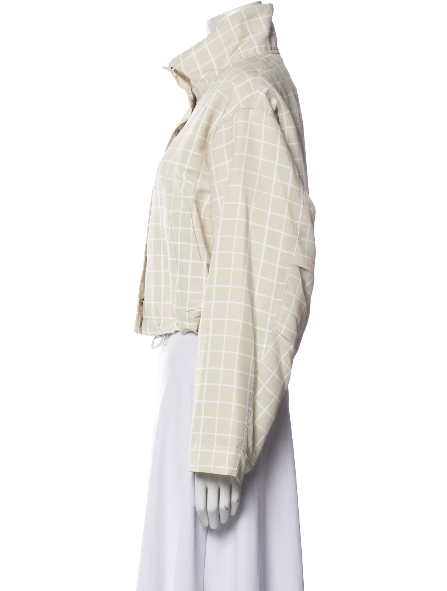 Rebecca Taylor Plaid Print Jacket