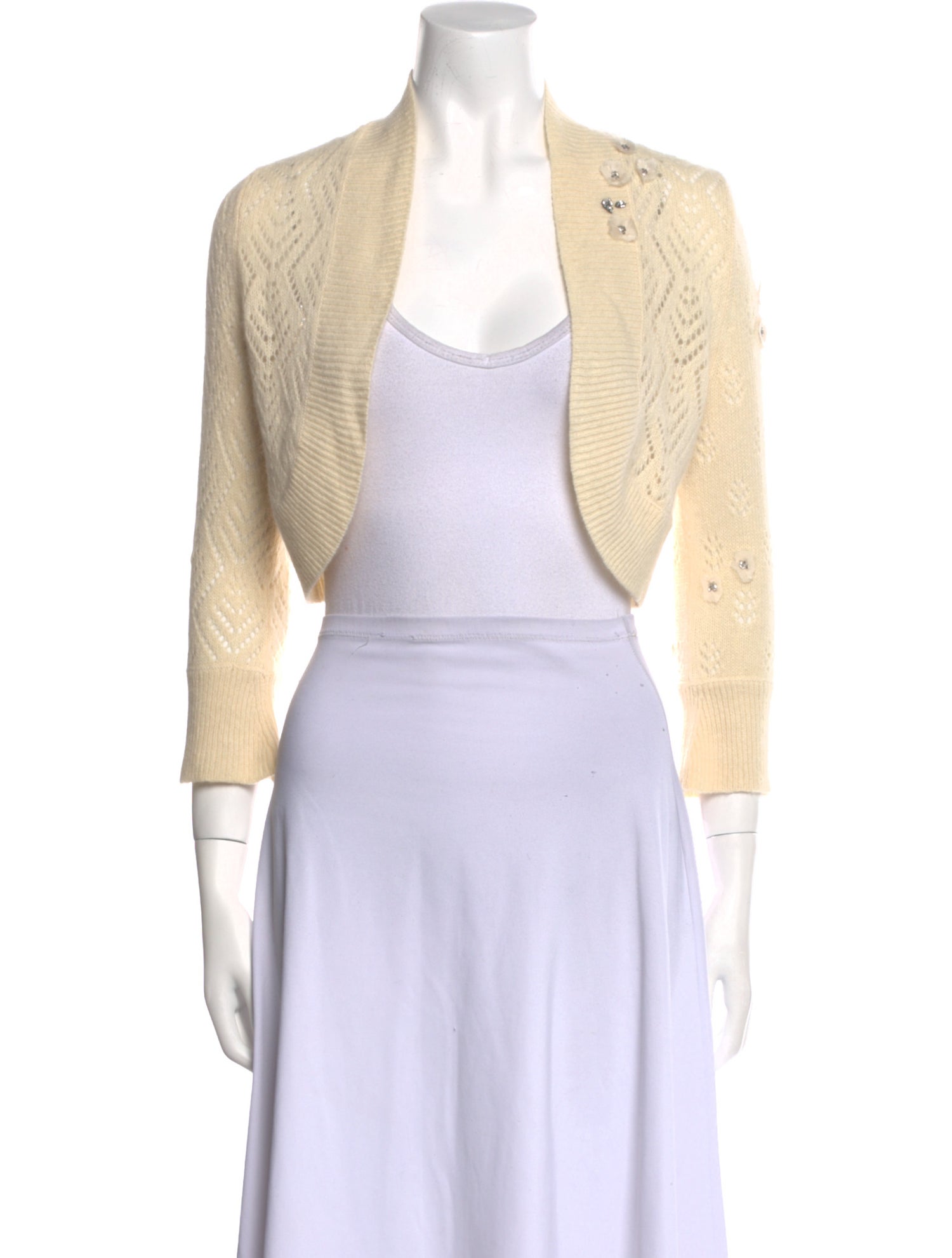 Rebecca Taylor Open Front Sweater