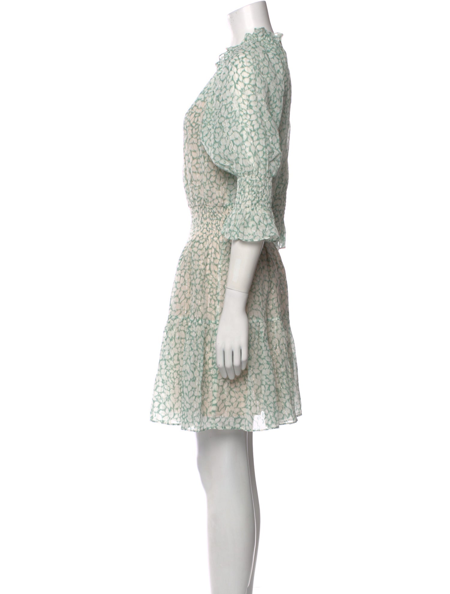 Rebecca Taylor Floral Print Mini Dress w/ Tags