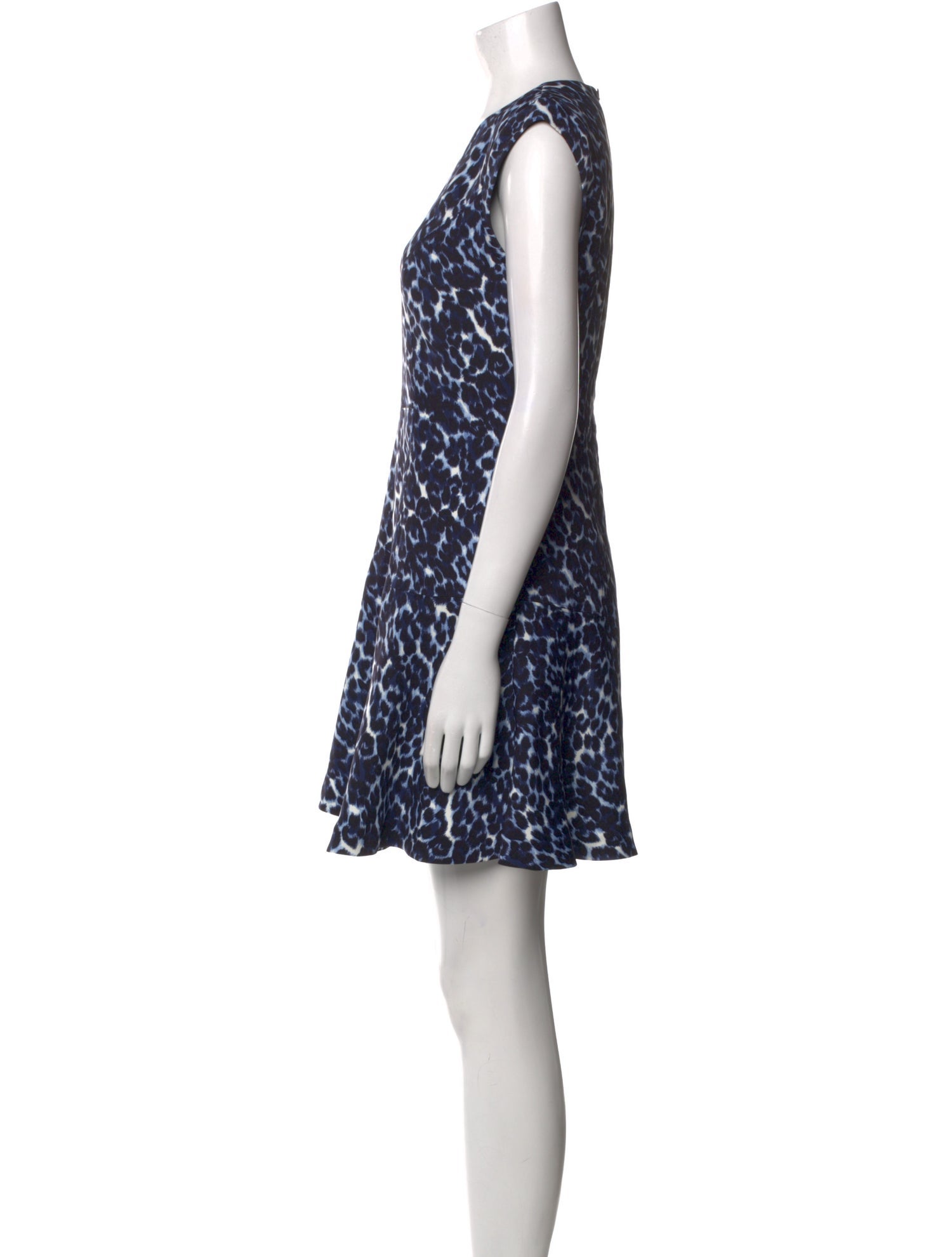 Rebecca Taylor Animal Print Mini Dress