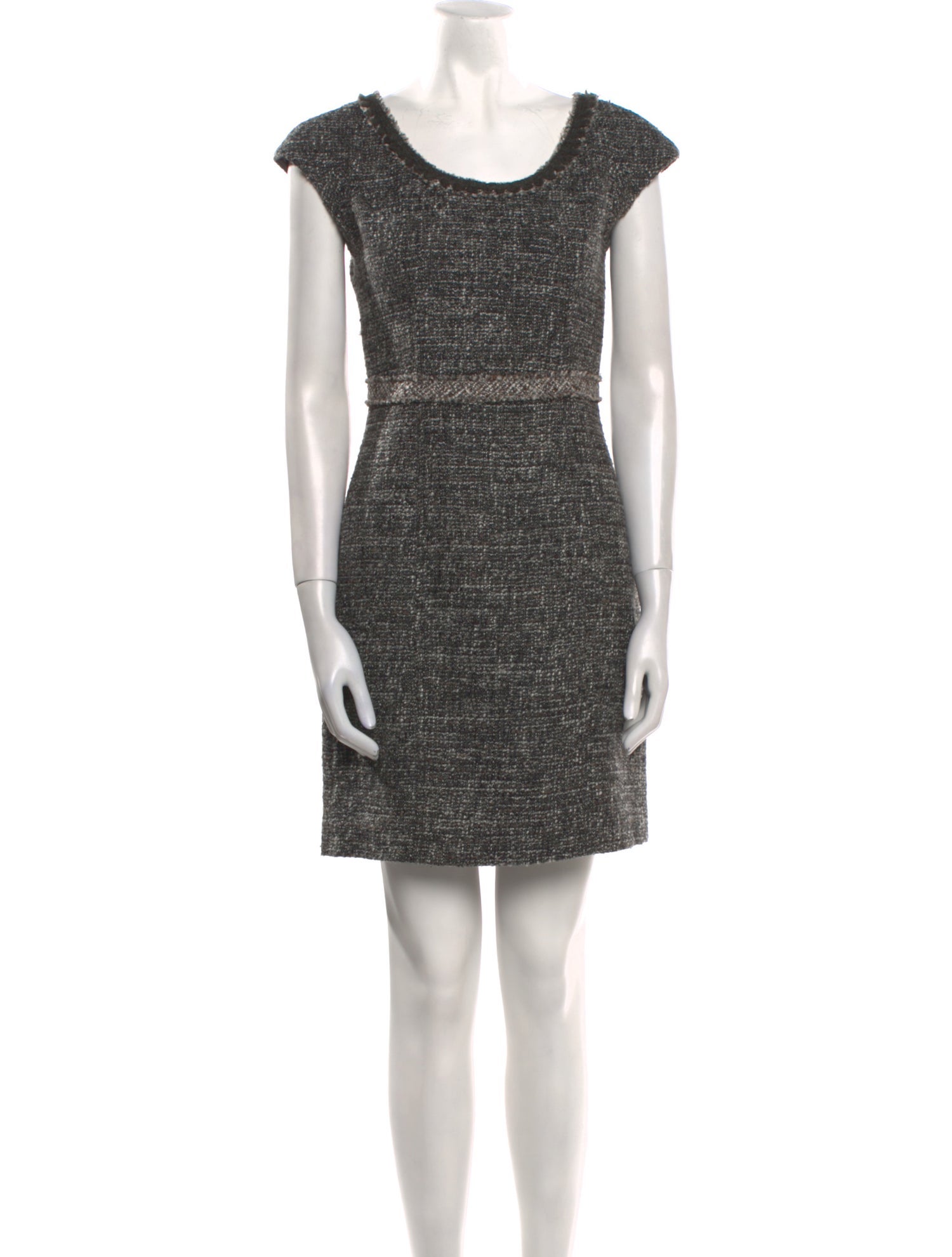 Rebecca Taylor Scoop Neck Mini Dress