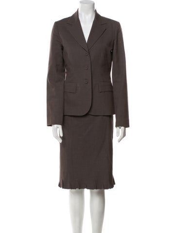 Rebecca Taylor Suits and Sets Ruffle Embellishment Skirt Suit US 6 | M