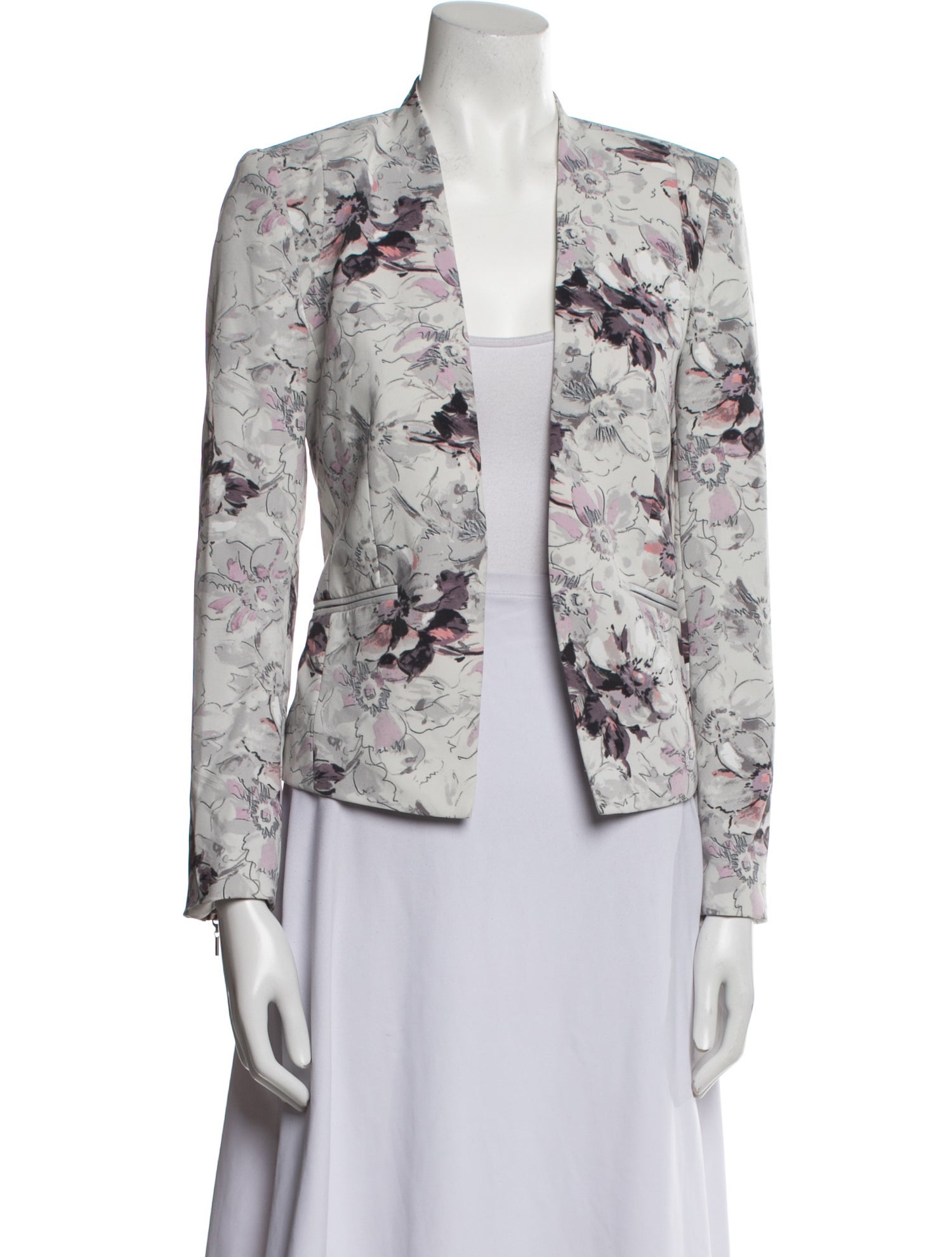 Rebecca Taylor Floral Print Jacket