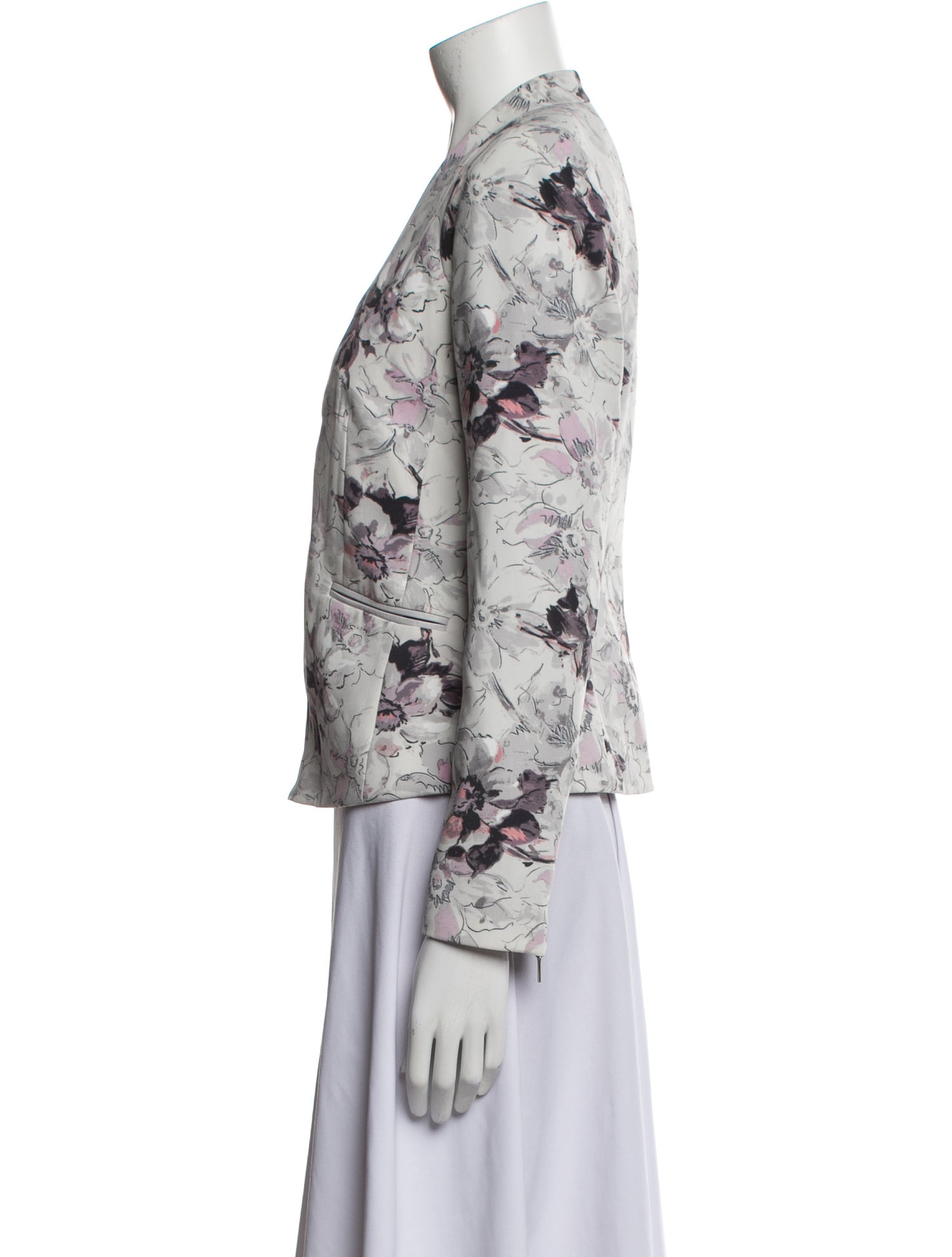 Rebecca Taylor Floral Print Jacket