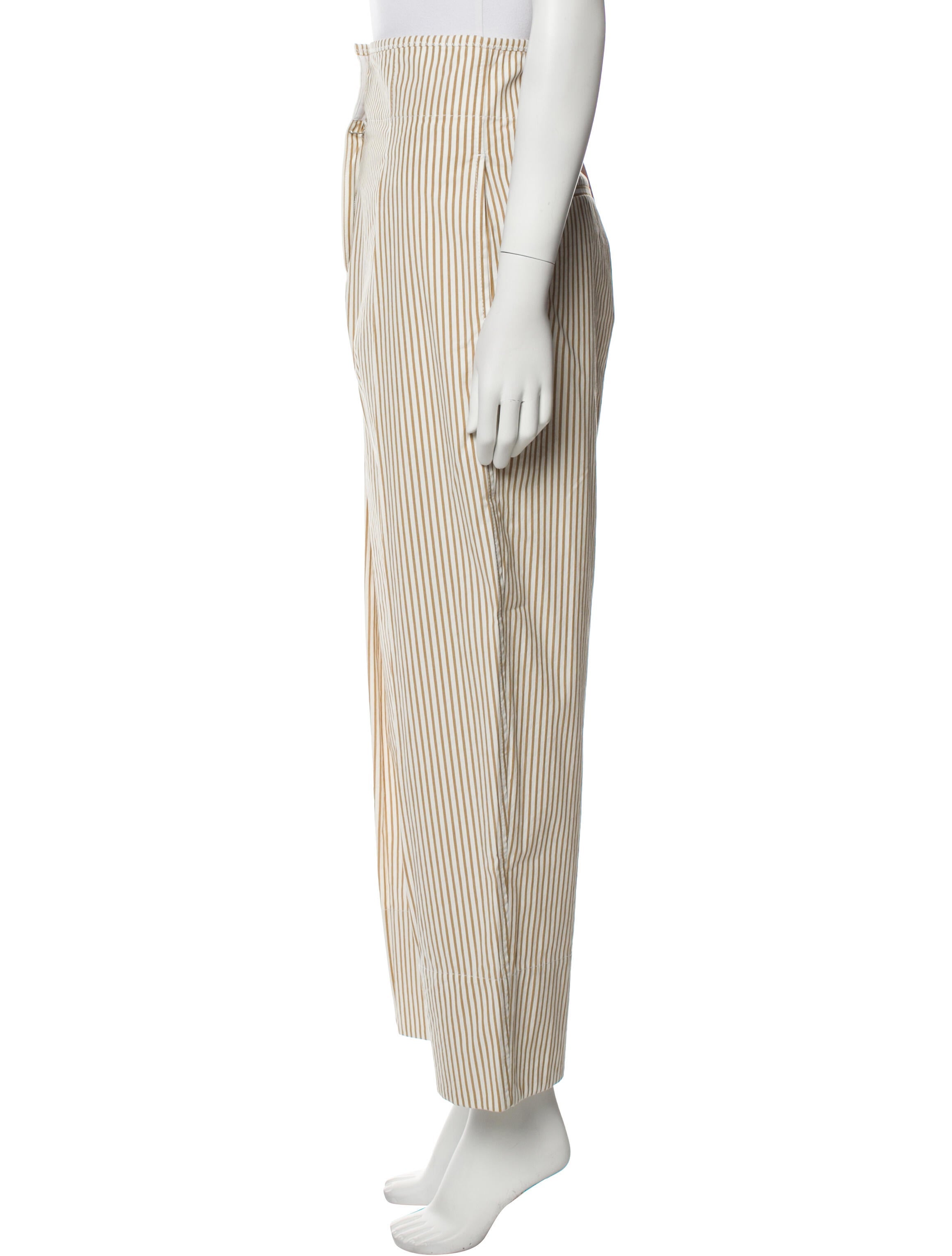 Rebecca Taylor Striped Straight Leg Pants w/ Tags