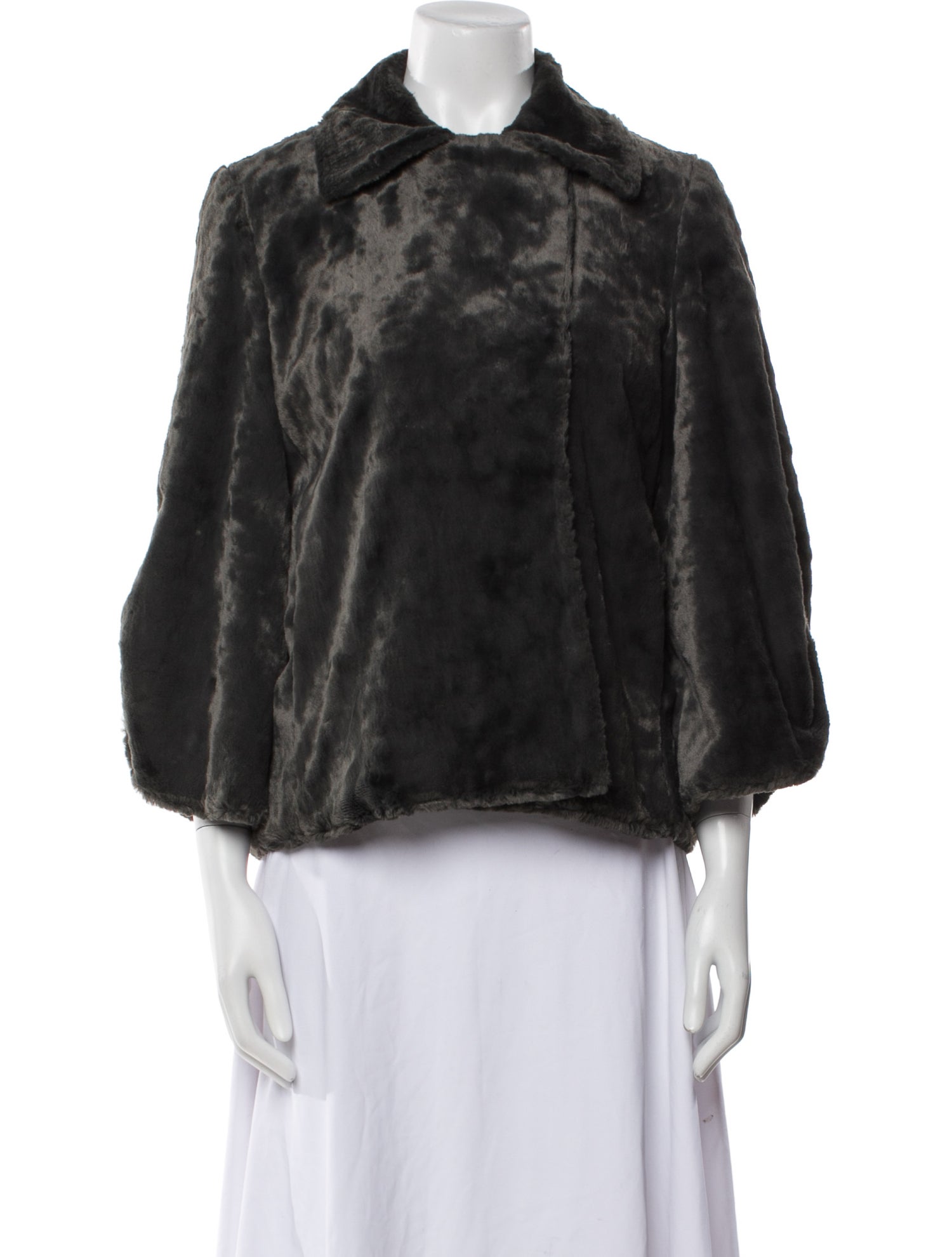 Rebecca Taylor Faux Fur Faux Fur Jacket