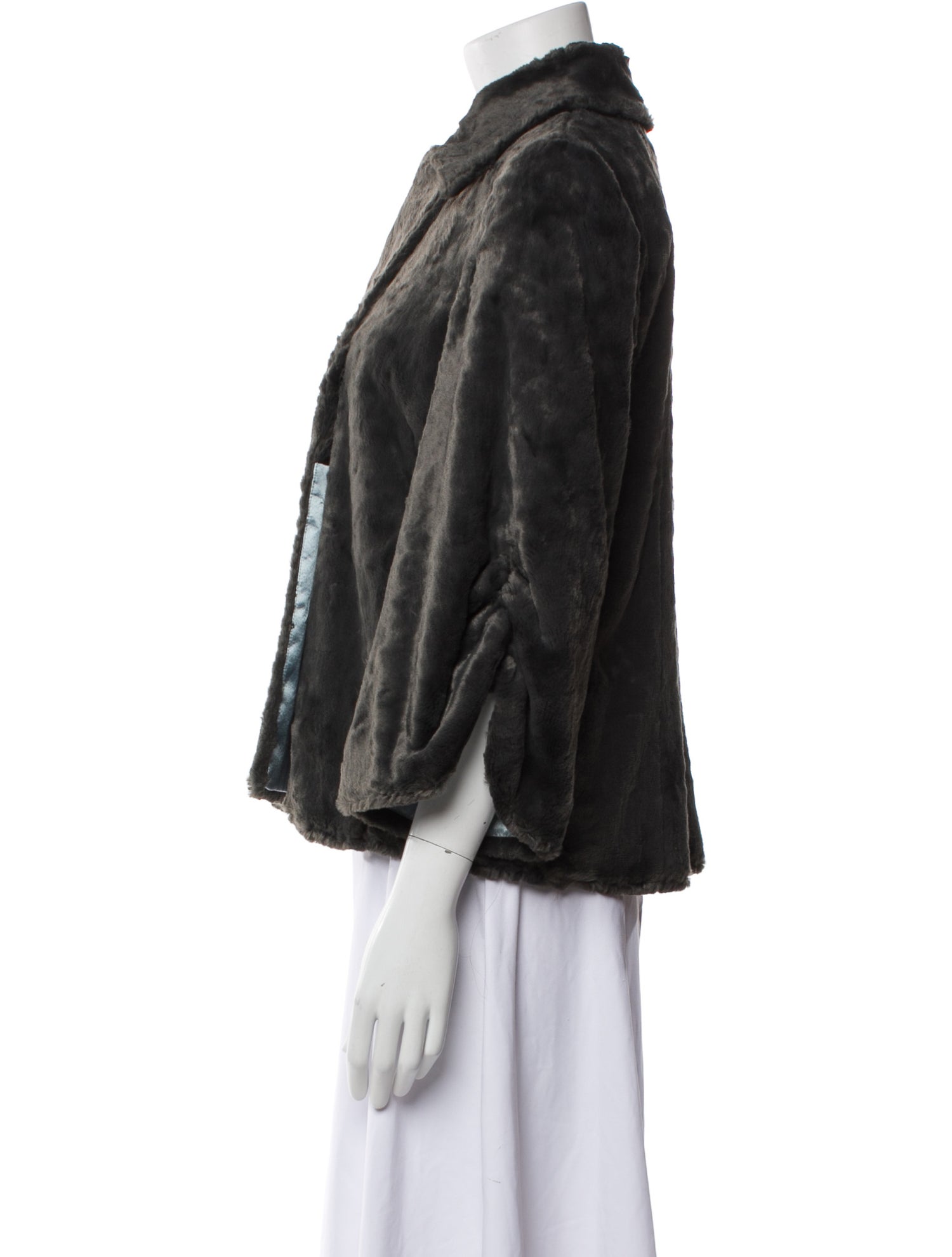 Rebecca Taylor Faux Fur Faux Fur Jacket