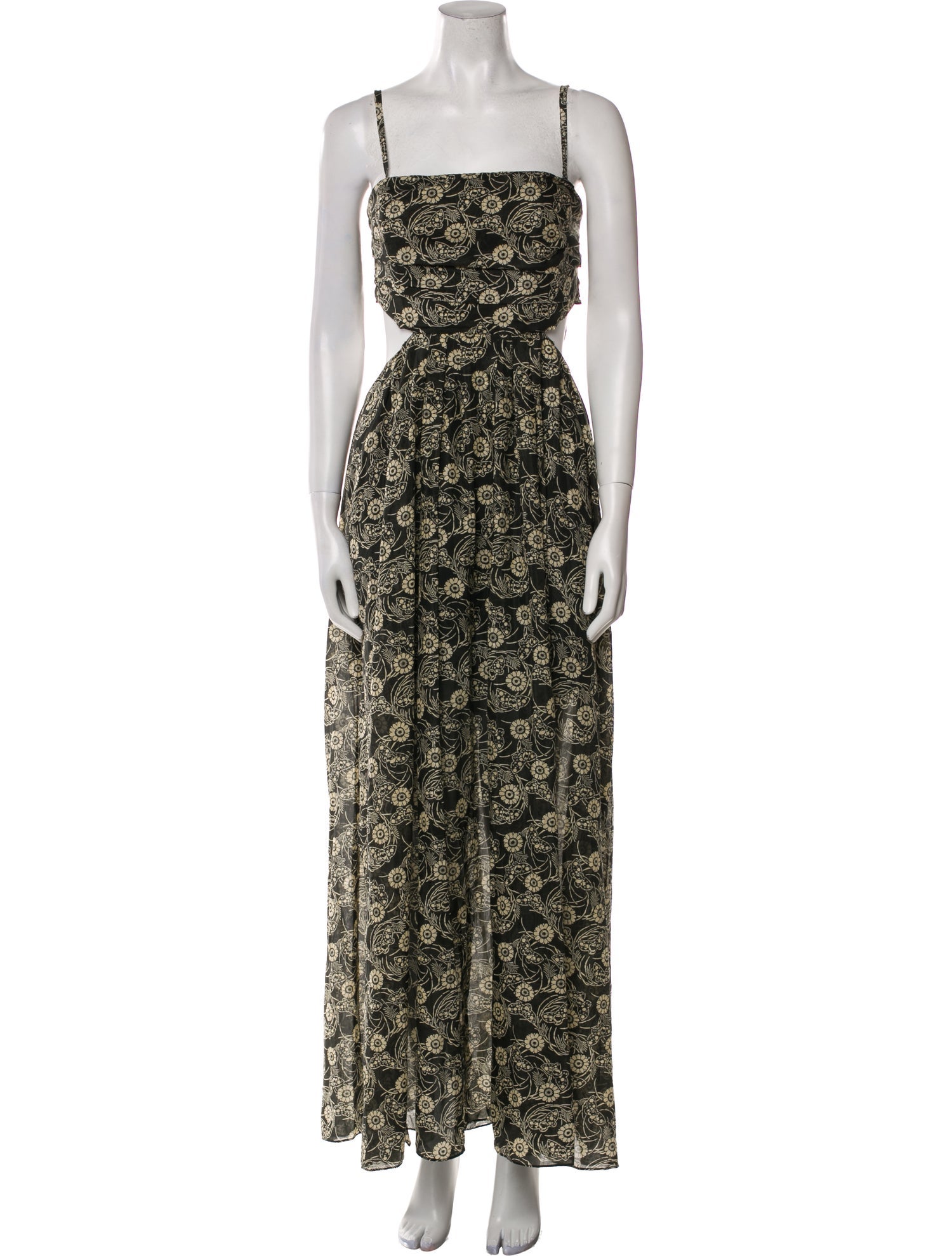 Rebecca Taylor Floral Print Long Dress w/ Tags