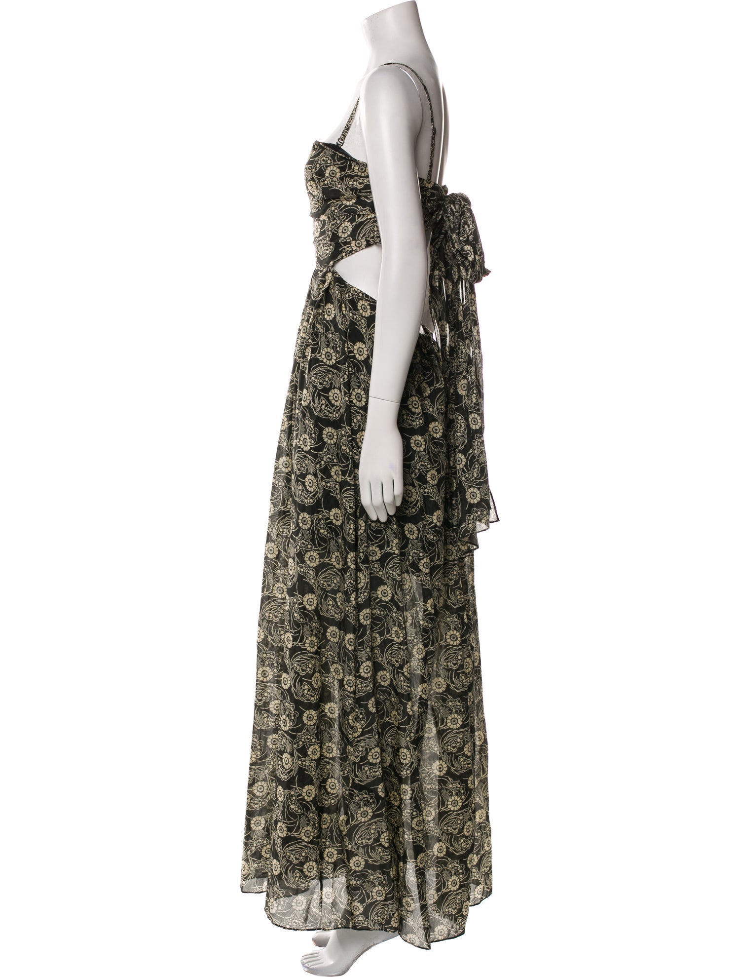 Rebecca Taylor Floral Print Long Dress w/ Tags