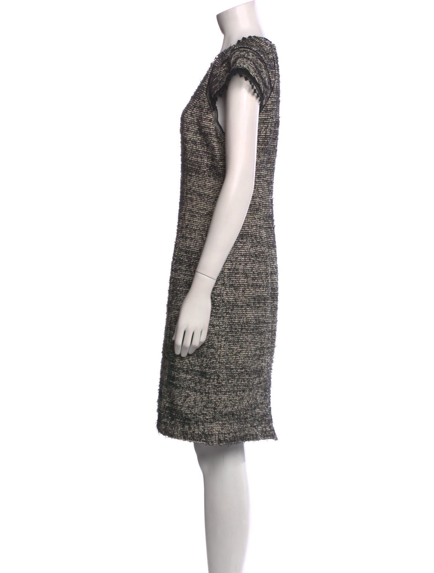 Rebecca Taylor Crew Neck Knee-Length Dress