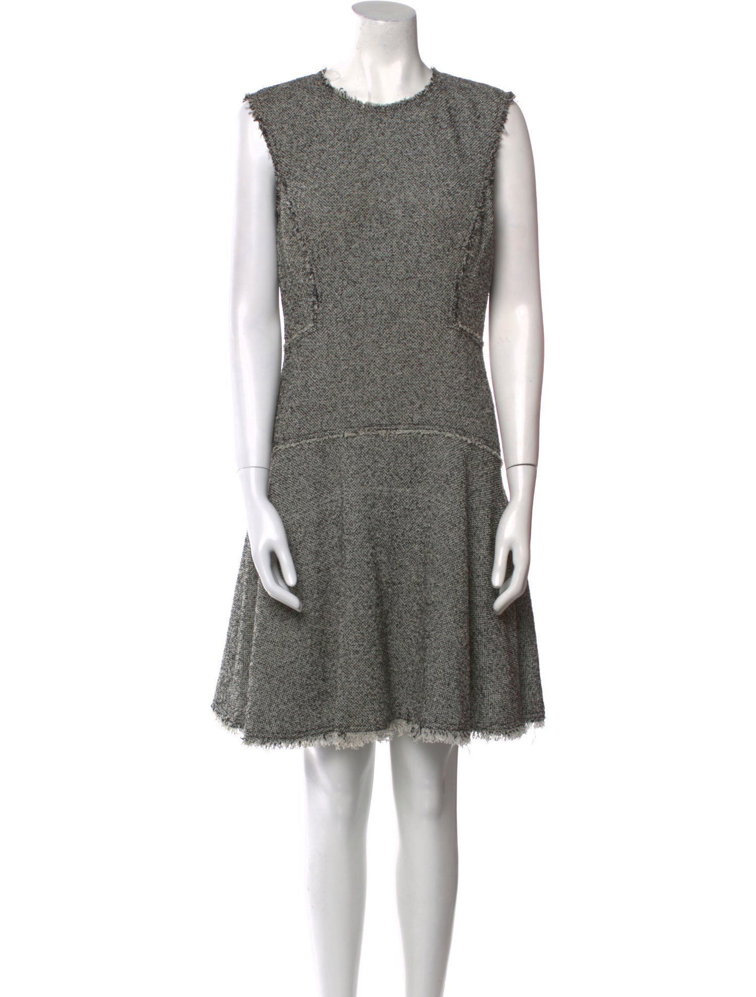 Rebecca Taylor Crew Neck Knee-Length Dress