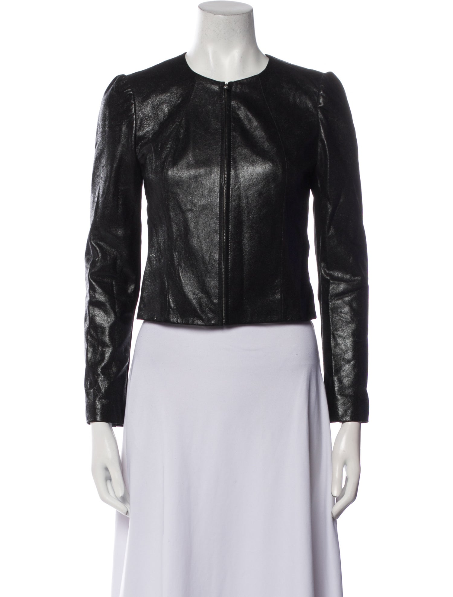 Rebecca Taylor Leather Biker Jacket