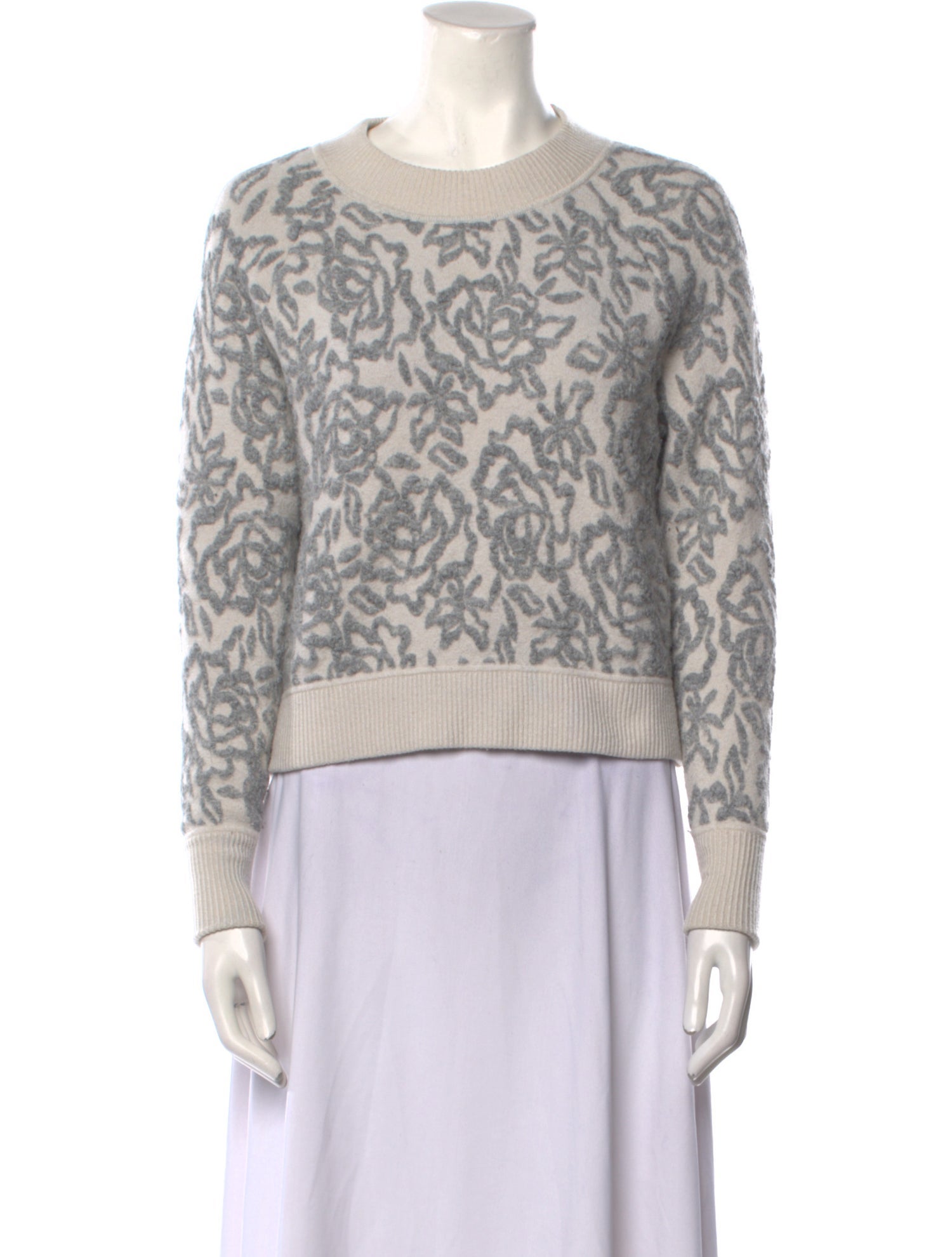 Rebecca Taylor Nylon Printed Sweater