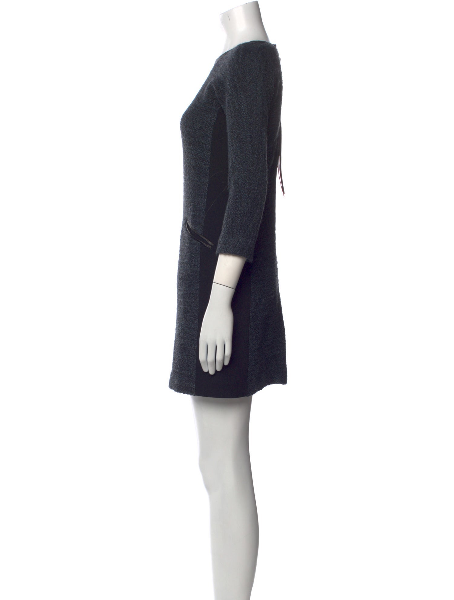 Rebecca Taylor Scoop Neck Mini Dress