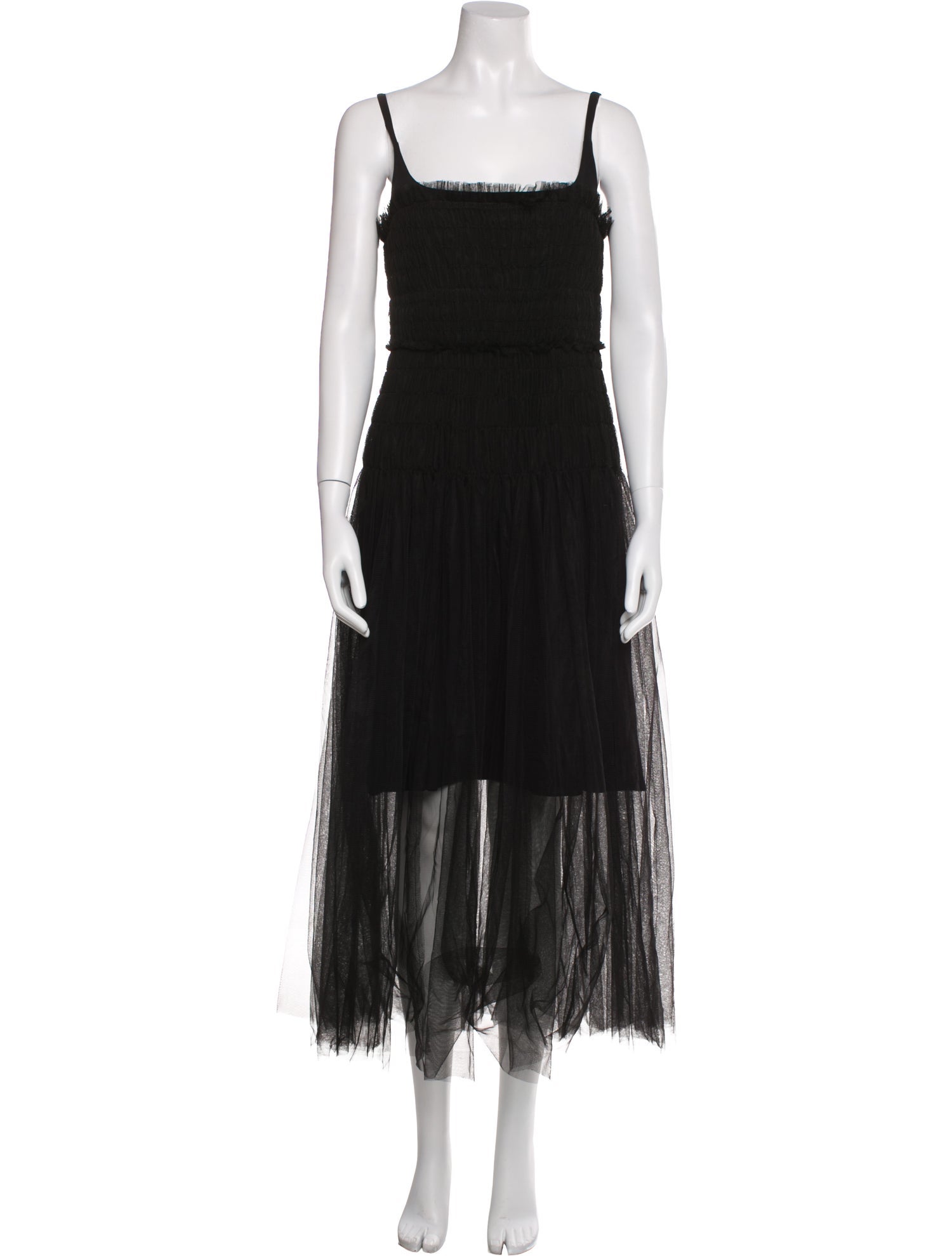 Rebecca Taylor Square Neckline Long Dress w/ Tags