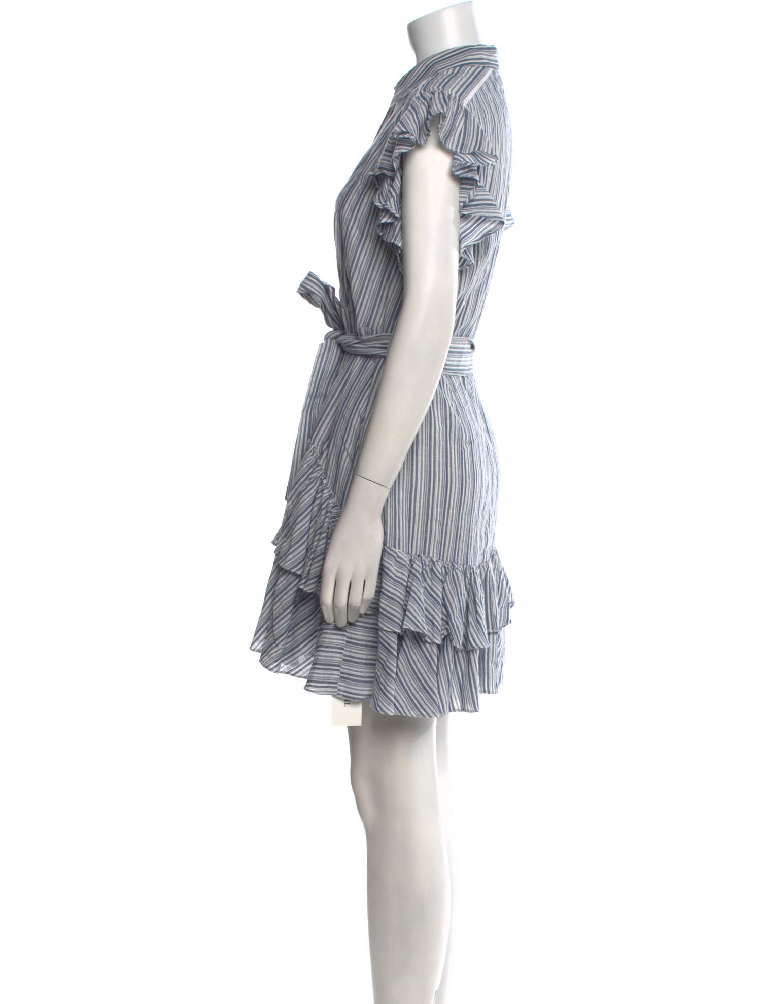 Rebecca Taylor Striped Mini Dress